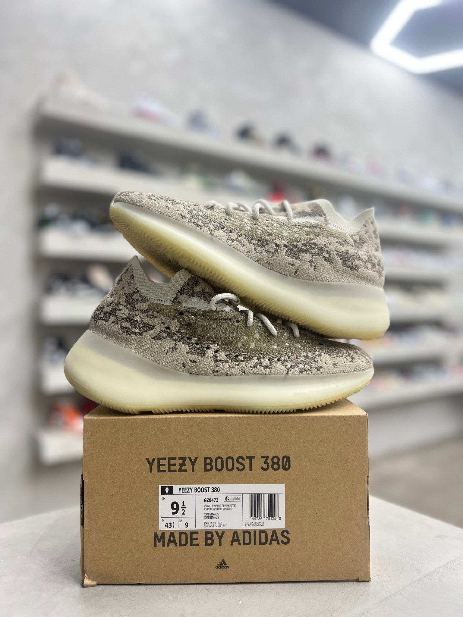 adidas Yeezy Boost 380 Pyrite Sz 9.5 (PREOWNED) - Restock Aveadidas Yeezy Boost 380 Pyrite Sz 9.5 (PREOWNED)Restock AveRestock Ave9.5Restock Ave