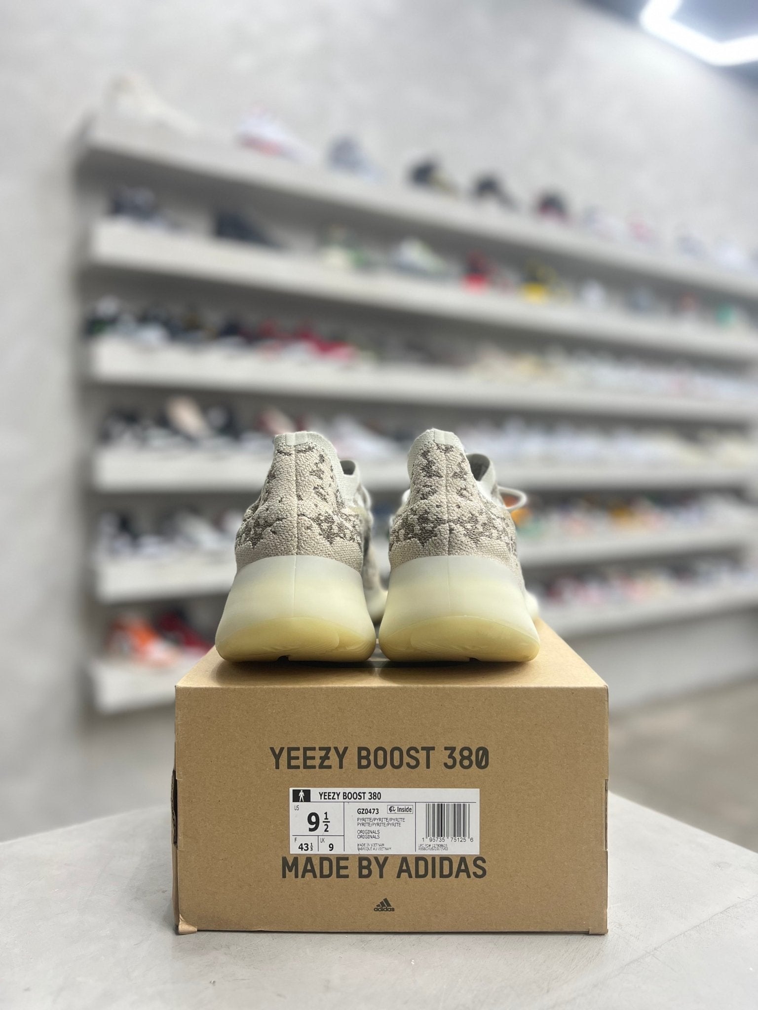 adidas Yeezy Boost 380 Pyrite Sz 9.5 (PREOWNED) - Restock Aveadidas Yeezy Boost 380 Pyrite Sz 9.5 (PREOWNED)Restock AveRestock Ave9.5Restock Ave