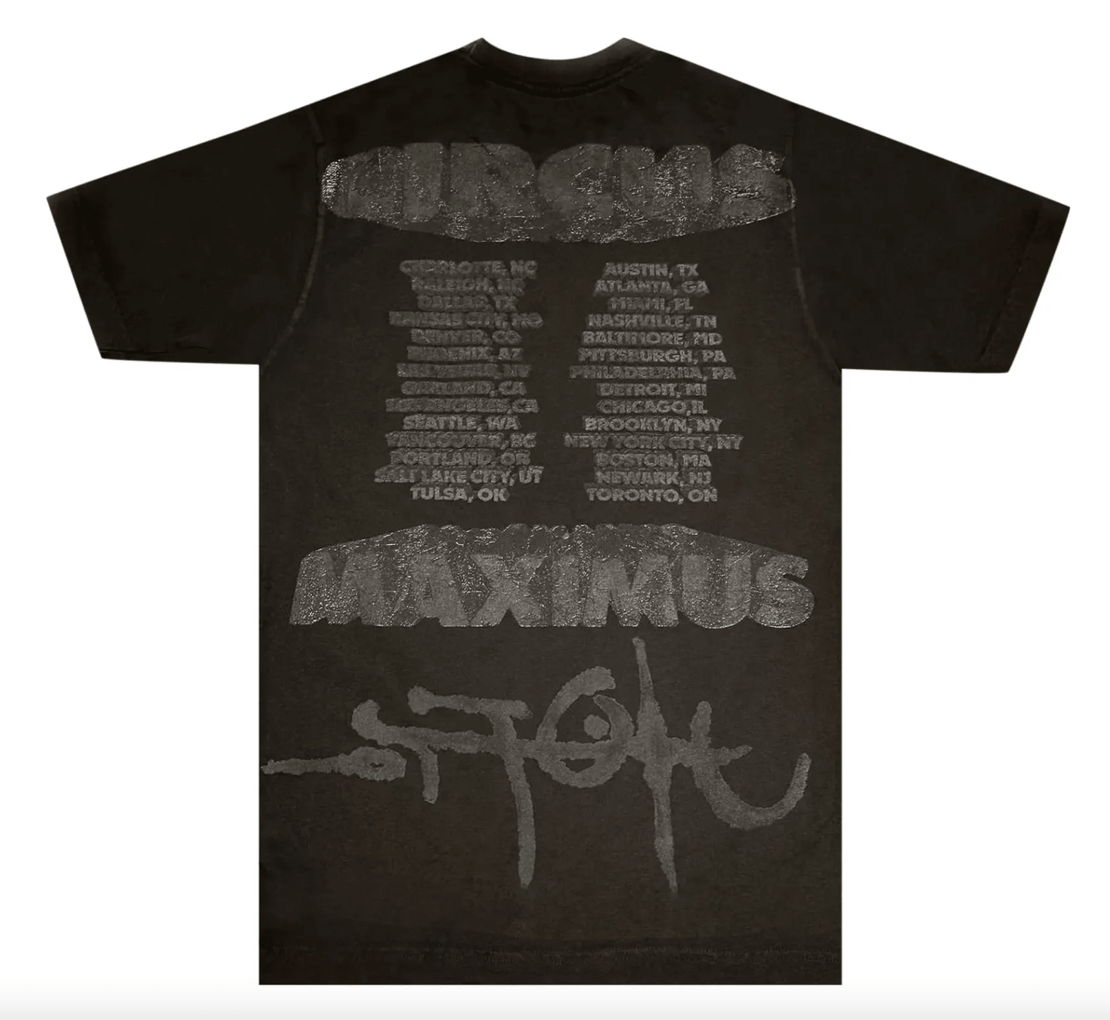Cactus Jack by Travis Scott Green Hyena Tour Tee Black - Restock AveCactus Jack by Travis Scott Green Hyena Tour Tee BlackRestock AveRestock AveMRestock Ave