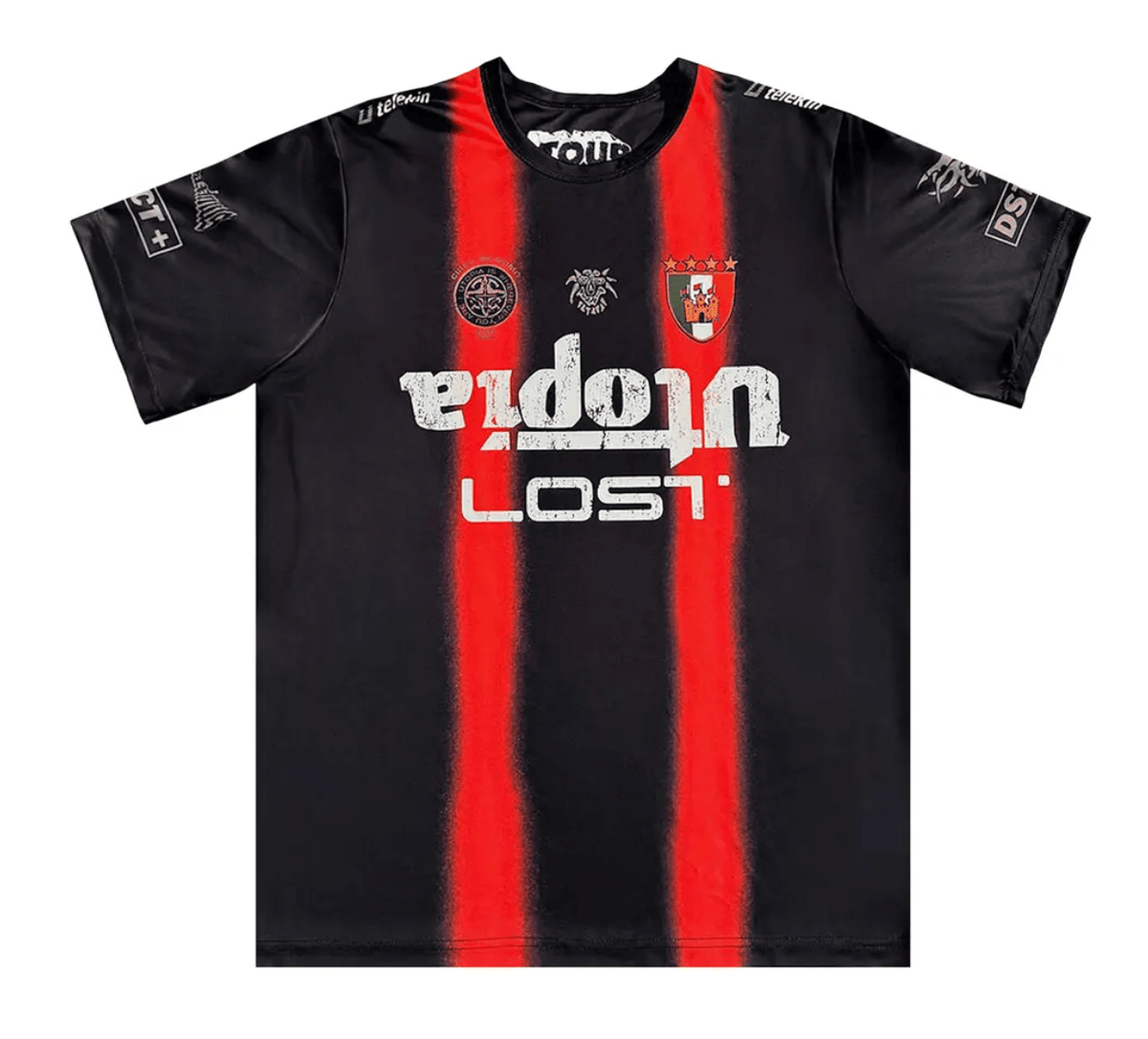 Cactus Jack by Travis Scott Italy Soccer Jersey Black/Red