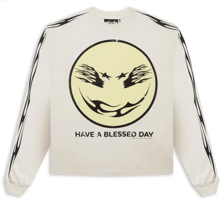 Hellstar Have A Blessed Day L/S T-Shirt White - Restock AveHellstar Have A Blessed Day L/S T-Shirt WhiteRestock AveRestock Ave2XLRestock Ave