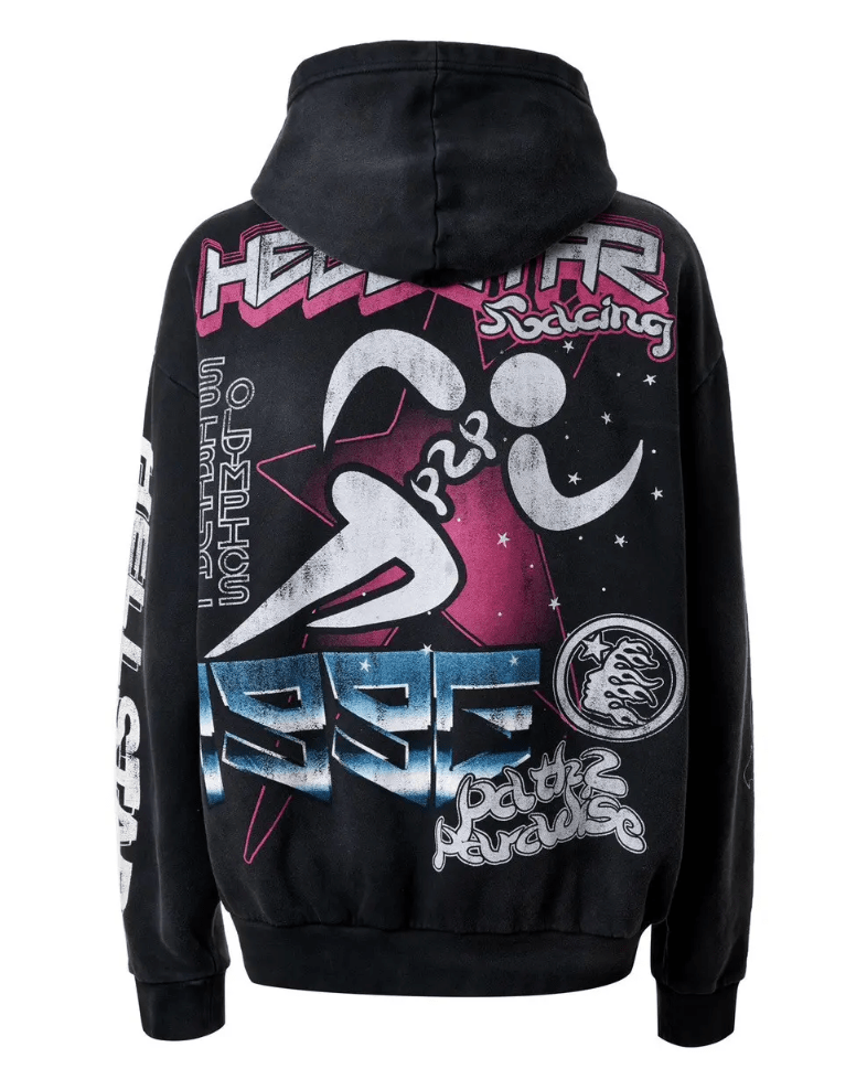 Hellstar Racer Hoodie Black - Restock AveHellstar Racer Hoodie BlackRestock AveRestock AveL58115187Restock Ave