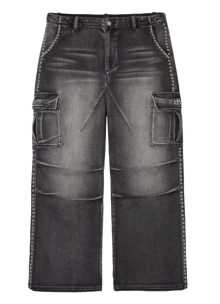 HMDD Colossal Studded Denim - Restock AveHMDD Colossal Studded DenimRestock AveRestock AveL55324531Restock Ave