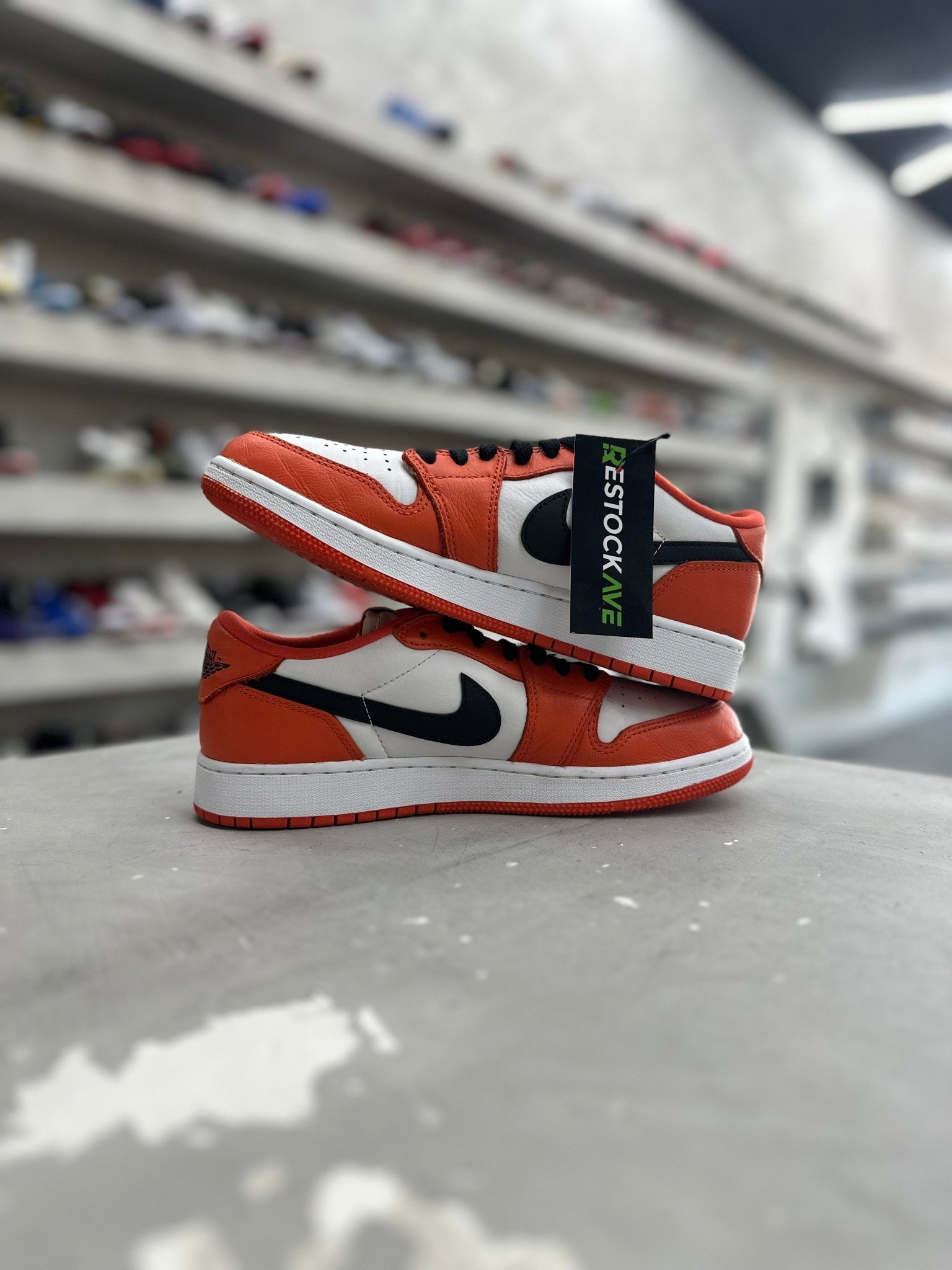 Jordan 1 Low OG Starfish Sz 6.5 (PREOWNED) (NO BOX) - Restock AveJordan 1 Low OG Starfish Sz 6.5 (PREOWNED) (NO BOX)Restock AveRestock Ave6.5Restock Ave