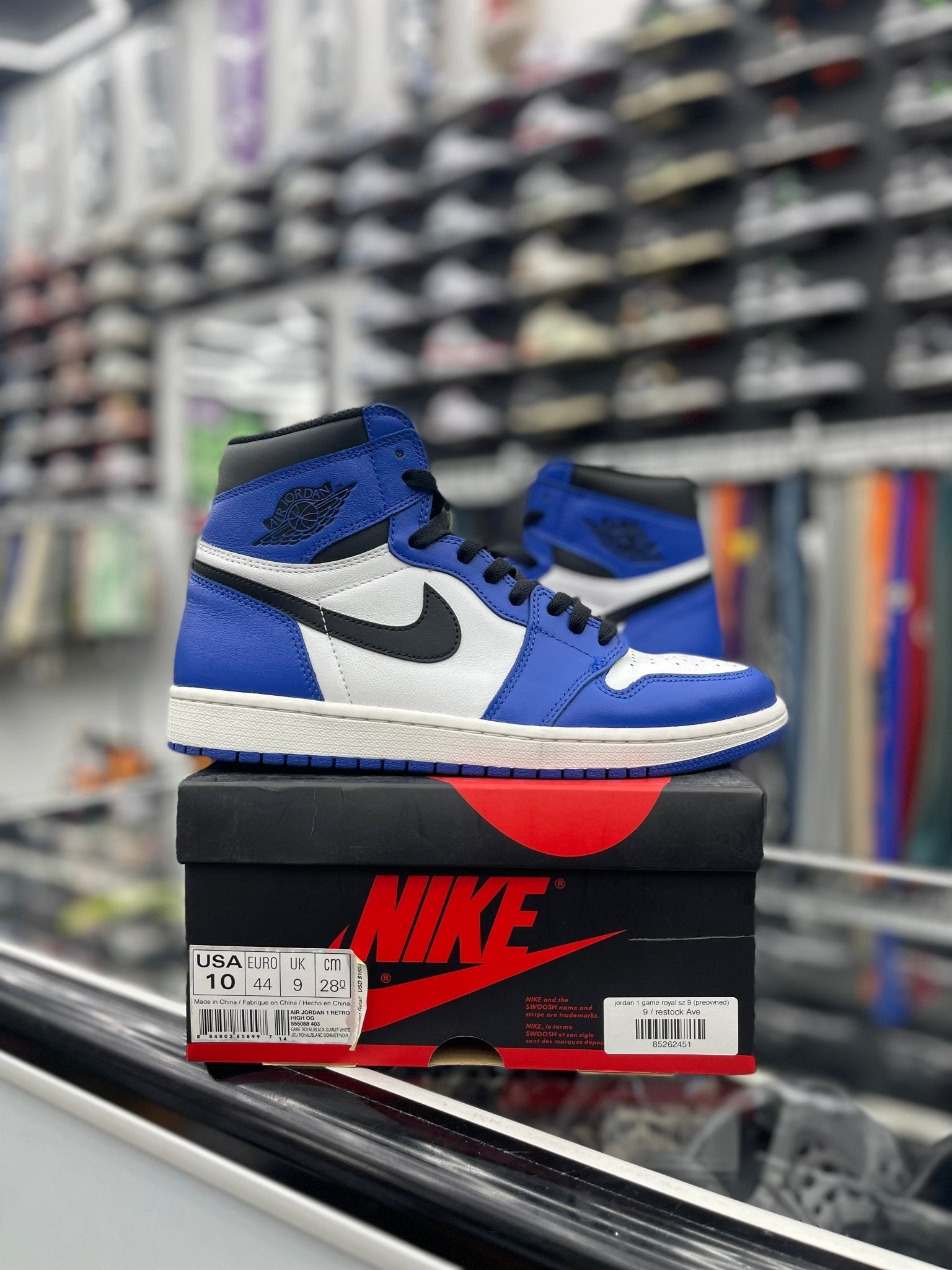 Jordan 1 Retro High Game Royal sz 10 (preowned) – Restock Ave