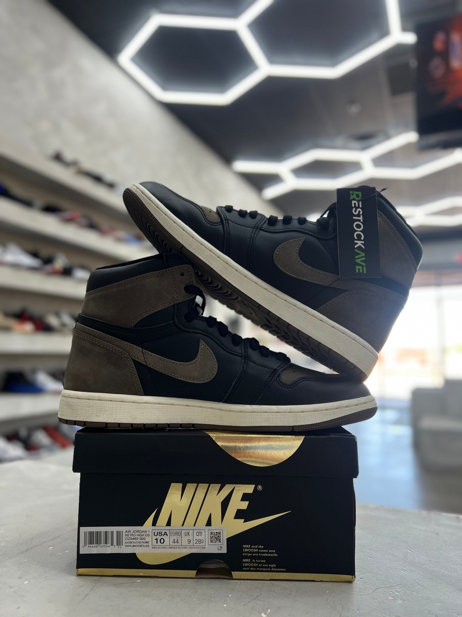 Jordan 1 Retro High OG Palomino Sz 10 (PREOWNED) - Restock AveJordan 1 Retro High OG Palomino Sz 10 (PREOWNED)Restock AveRestock Ave1027121011Restock Ave