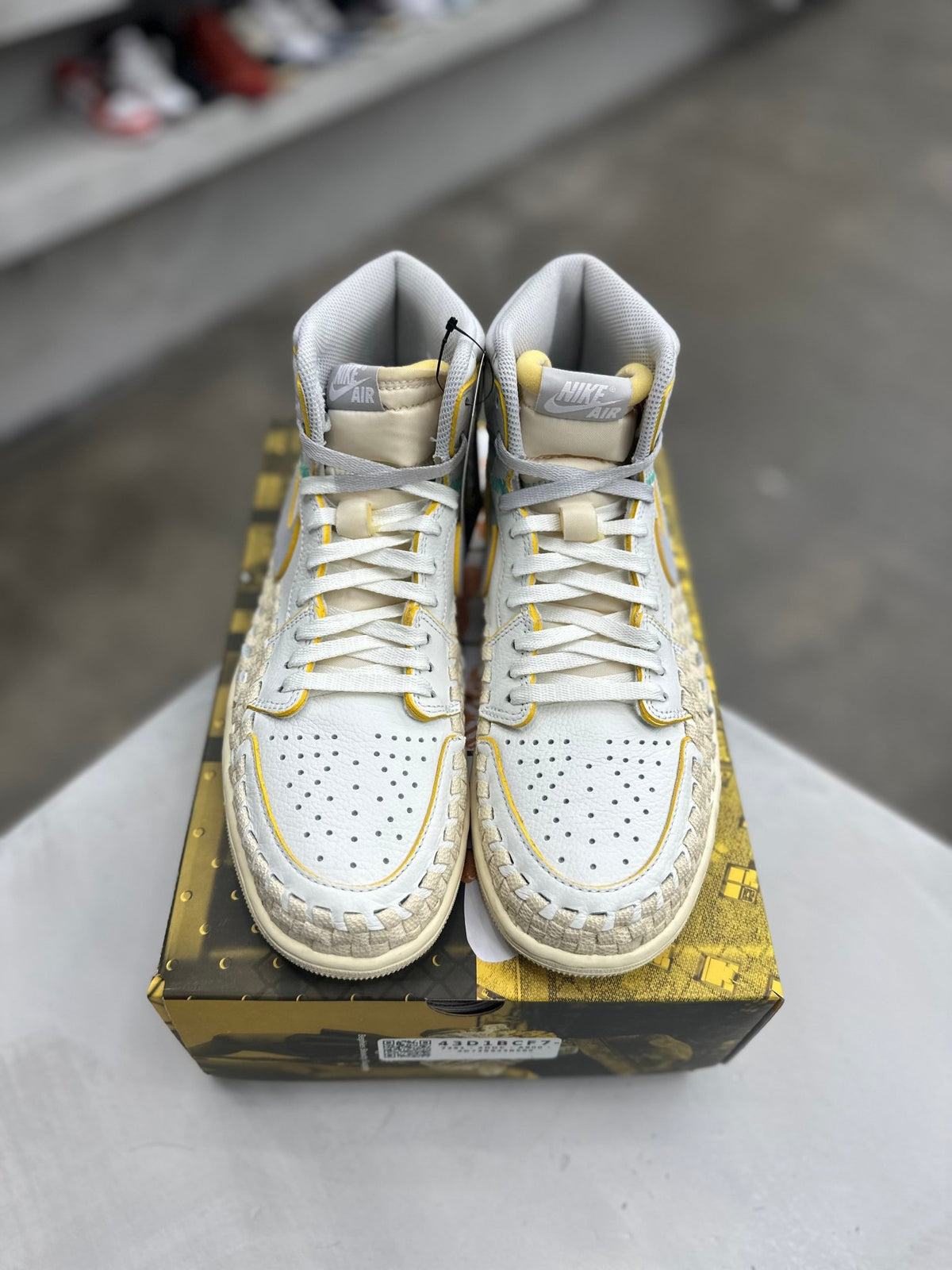 Jordan 1 Retro High OG SP Union LA Bephies Beauty Supply Summer of '96 Sz 9.5 (PREOWNED) - Restock AveJordan 1 Retro High OG SP Union LA Bephies Beauty Supply Summer of '96 Sz 9.5 (PREOWNED)Restock AveRestock Ave9.5Restock Ave