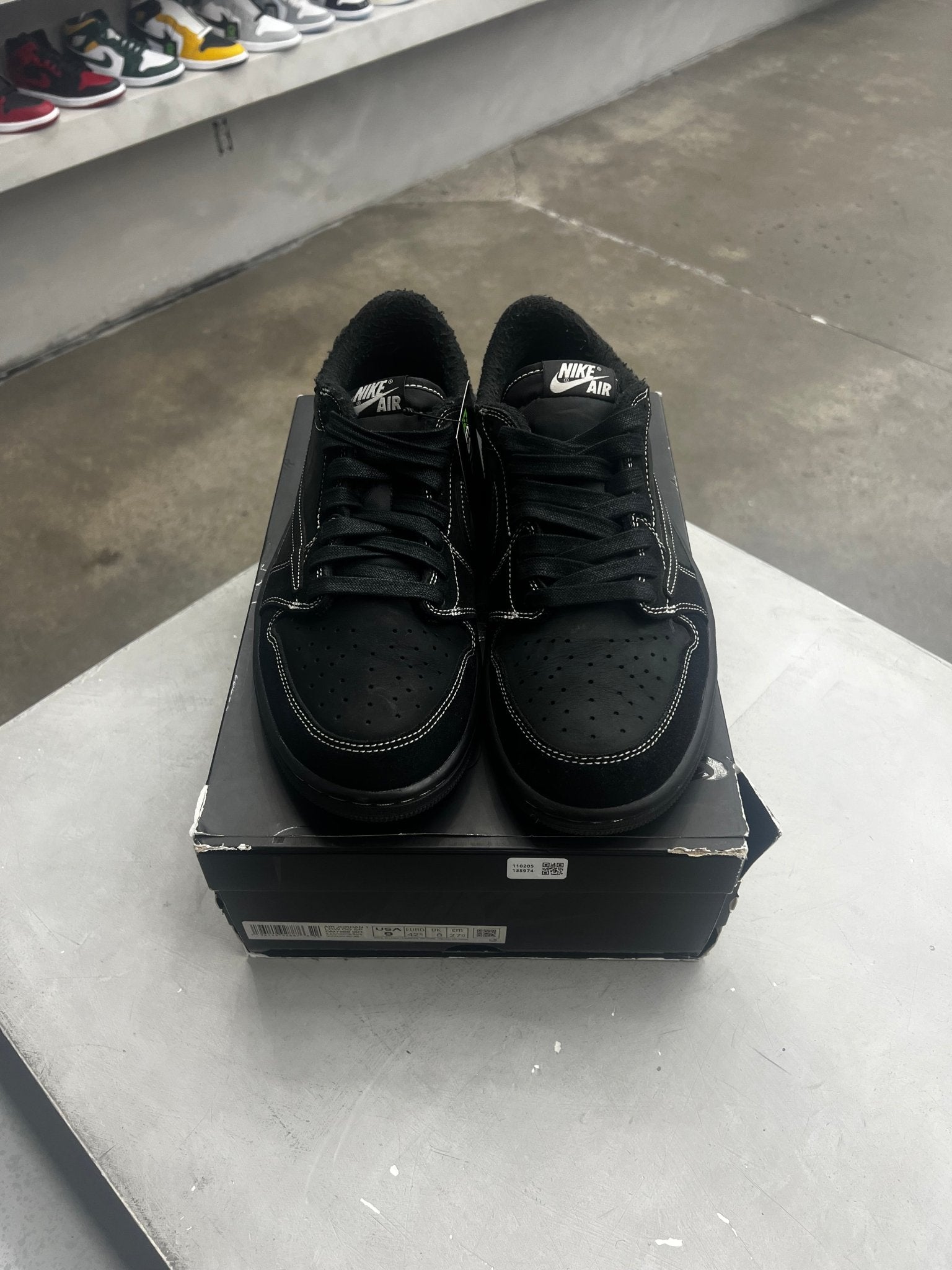 Jordan 1 Retro Low OG SP Travis Scott Black Phantom Sz 9 (PREOWNED) - Restock AveJordan 1 Retro Low OG SP Travis Scott Black Phantom Sz 9 (PREOWNED)Restock AveRestock Ave925897331Restock Ave