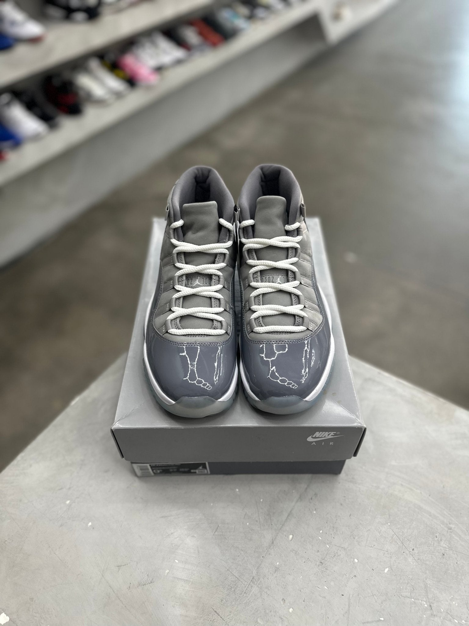 Jordan 11 Retro Cool Grey Sz 9.5 (PREOWNED) - Restock AveJordan 11 Retro Cool Grey Sz 9.5 (PREOWNED)Restock AveRestock Ave9.5Restock Ave