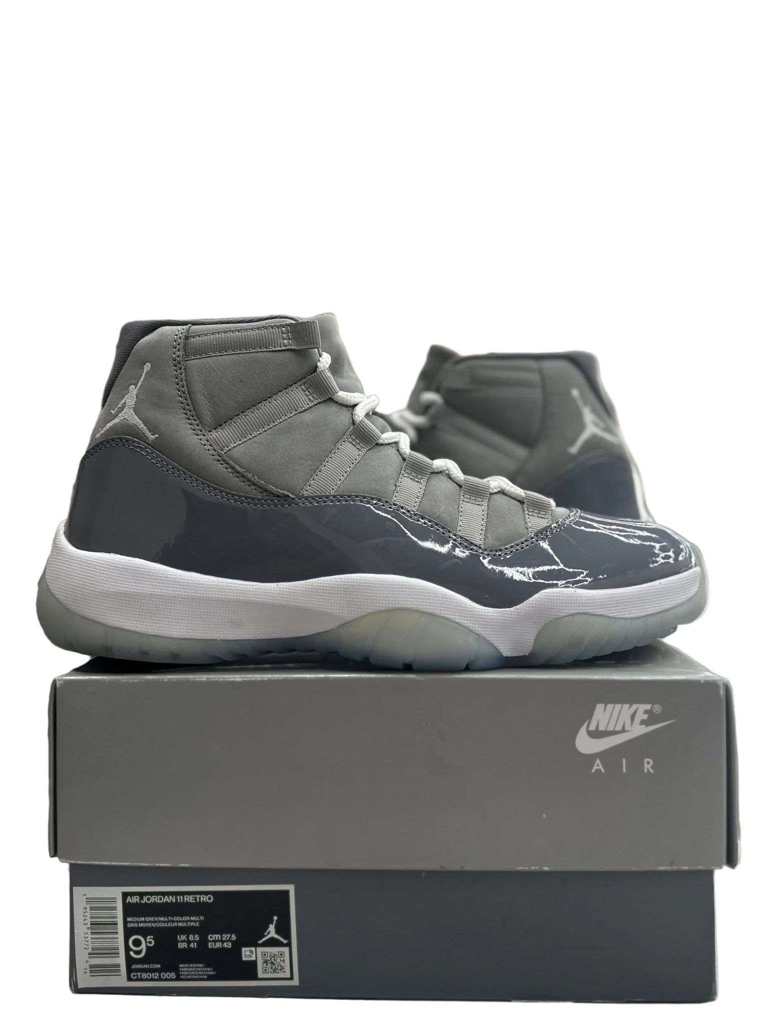 Jordan 11 Retro Cool Grey Sz 9.5 (PREOWNED) - Restock AveJordan 11 Retro Cool Grey Sz 9.5 (PREOWNED)Restock AveRestock Ave9.5Restock Ave