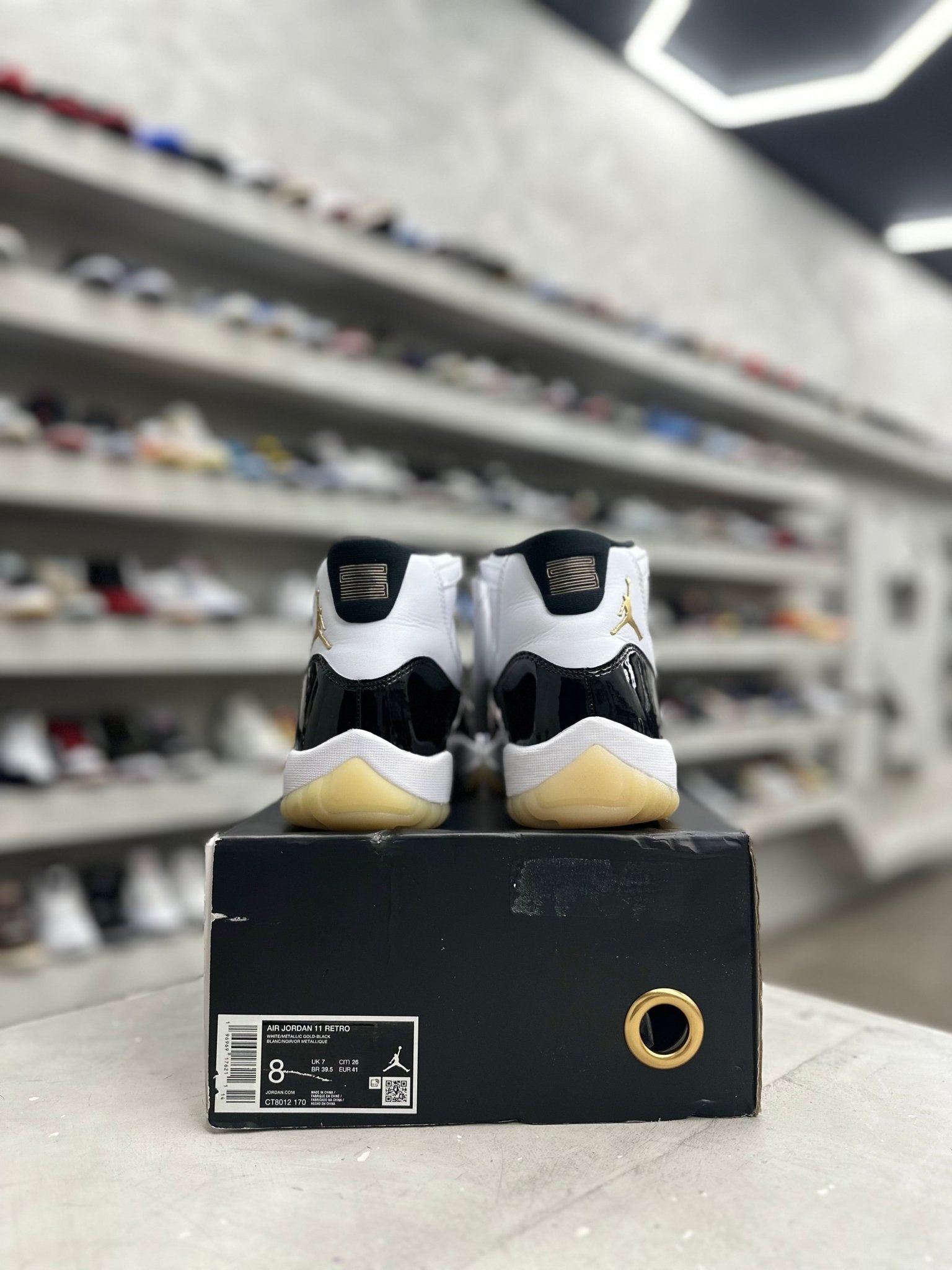Jordan 11 Retro DMP Gratitude Sz 8 (PREOWNED) - Restock AveJordan 11 Retro DMP Gratitude Sz 8 (PREOWNED)Restock AveRestock Ave8Restock Ave