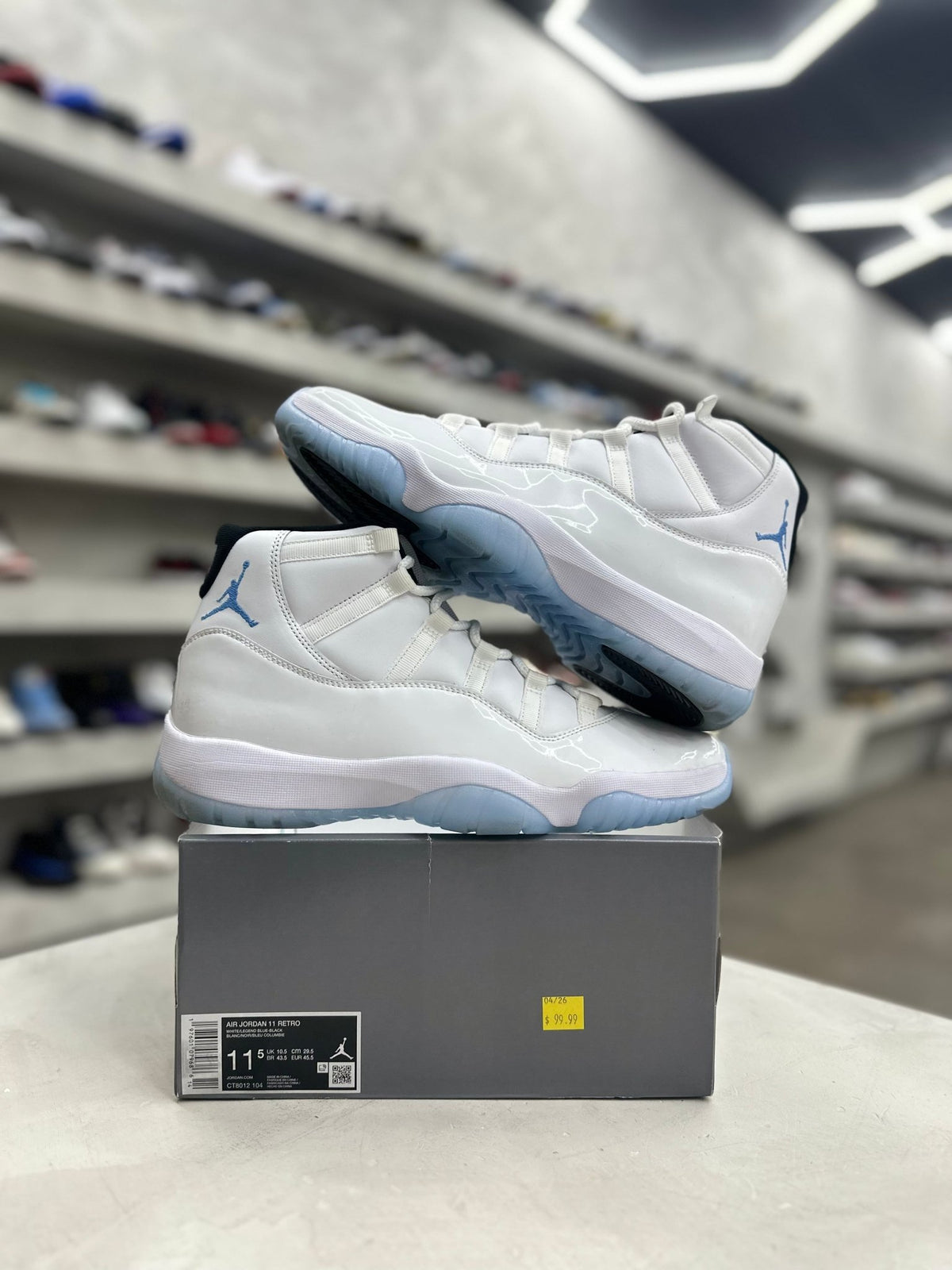 Jordan 11 Retro Legend Blue Sz 11.5 (PREOWNED) - Restock AveJordan 11 Retro Legend Blue Sz 11.5 (PREOWNED)Restock AveRestock Ave11.5Restock Ave