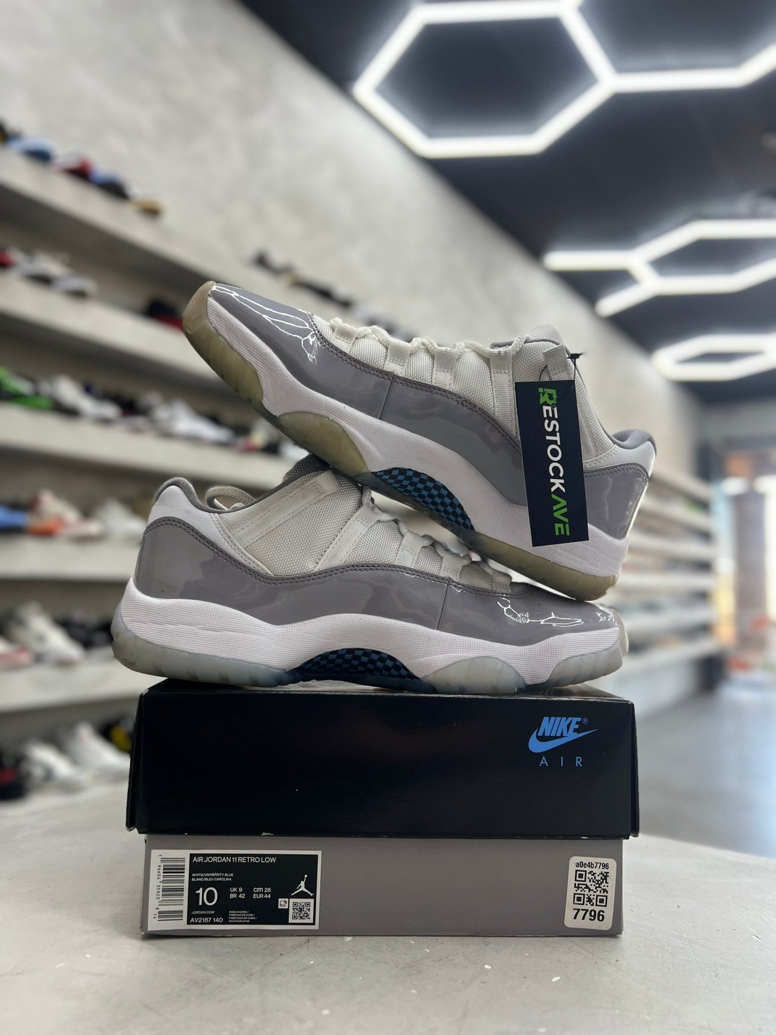 Jordan 11 Retro Low Cement Grey Sz 10 (PREOWNED) - Restock AveJordan 11 Retro Low Cement Grey Sz 10 (PREOWNED)Restock AveRestock Ave10Restock Ave