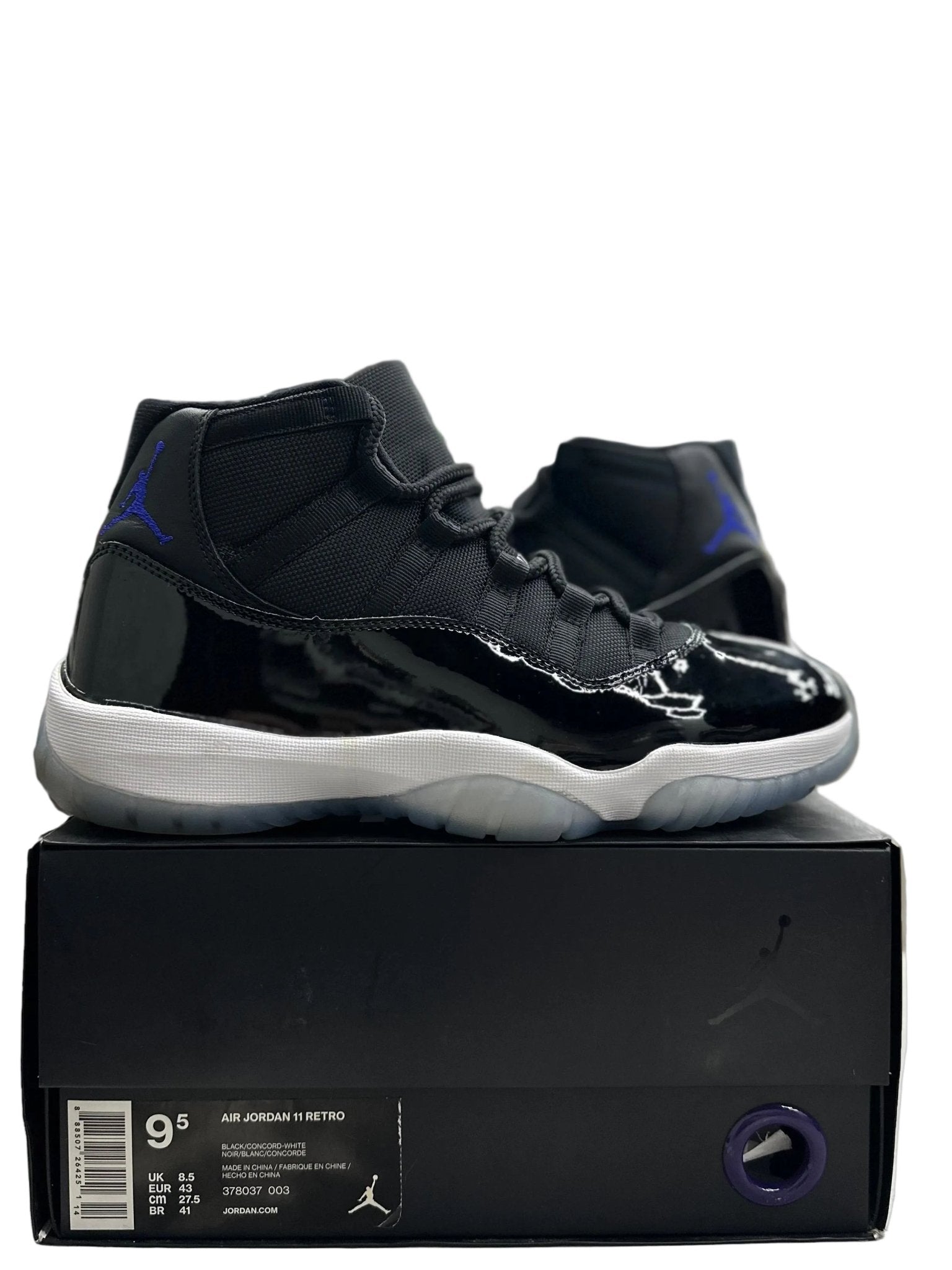 Jordan 11 Retro Space Jam Sz 9.5 (PREOWNED) - Restock AveJordan 11 Retro Space Jam Sz 9.5 (PREOWNED)Restock AveRestock Ave9.5Restock Ave