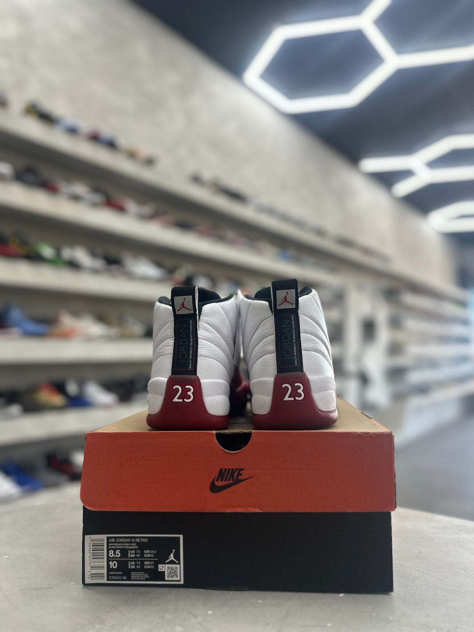 Jordan 12 Retro Cherry Sz 8.5 (PREOWNED) - Restock AveJordan 12 Retro Cherry Sz 8.5 (PREOWNED)Restock AveRestock Ave8.537906035Restock Ave