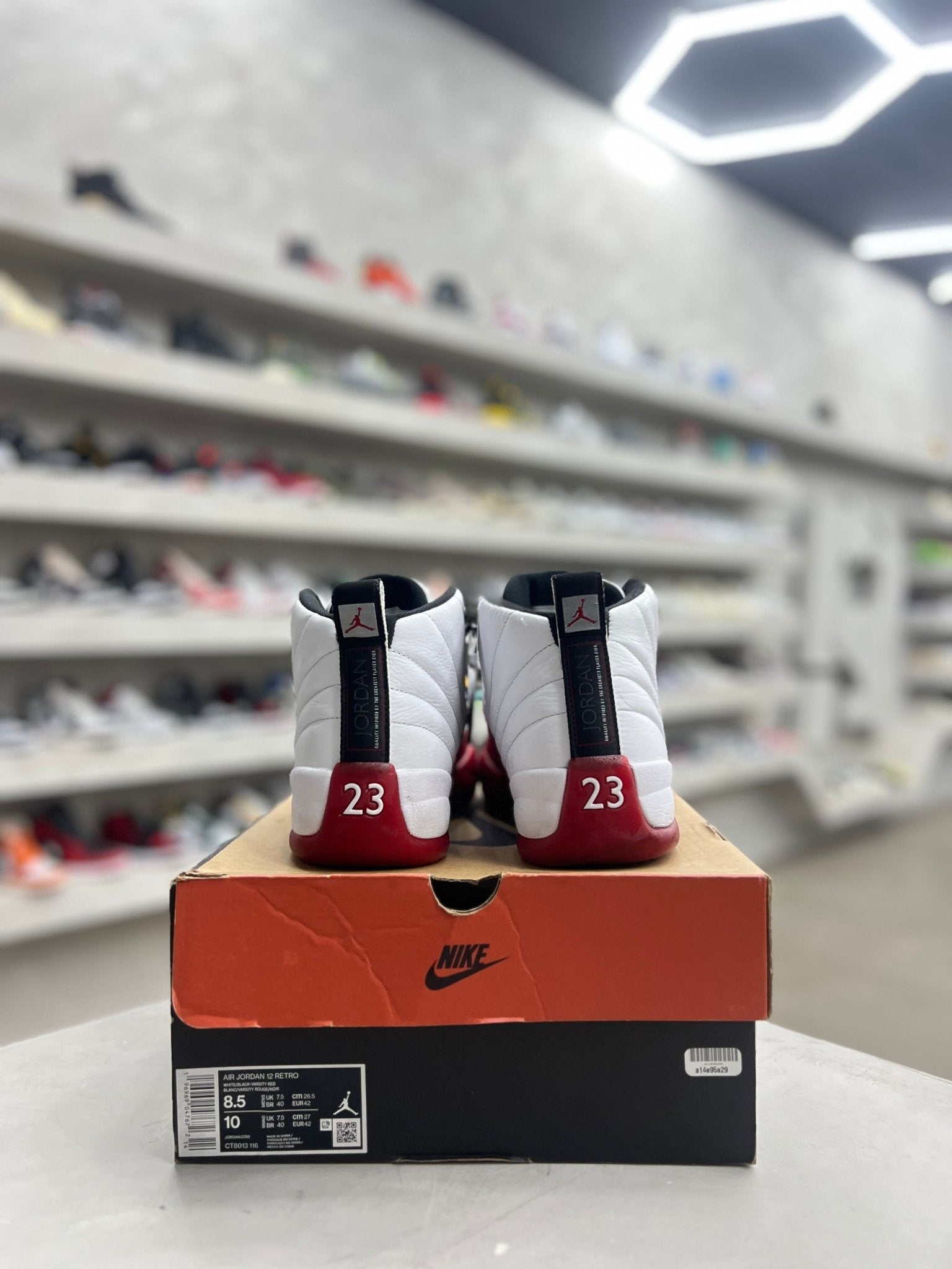 Jordan 12 Retro Cherry Sz 8.5 (PREOWNED) - Restock AveJordan 12 Retro Cherry Sz 8.5 (PREOWNED)Restock AveRestock Ave8.5Restock Ave