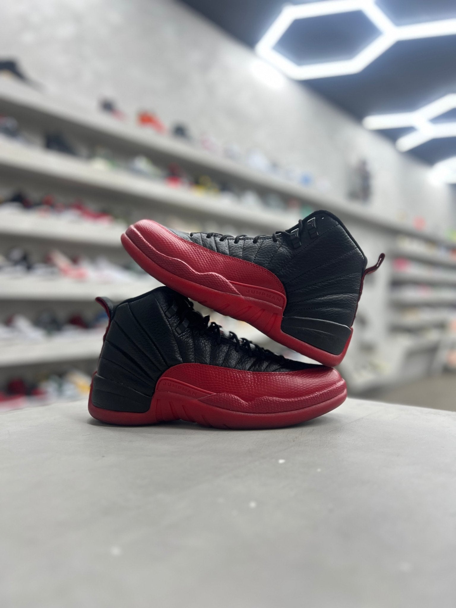 Jordan 12 Retro Flu Game (2016) Sz 8 (PREOWNED)(NO BOX) - Restock AveJordan 12 Retro Flu Game (2016) Sz 8 (PREOWNED)(NO BOX)Restock AveRestock Ave899550323Restock Ave