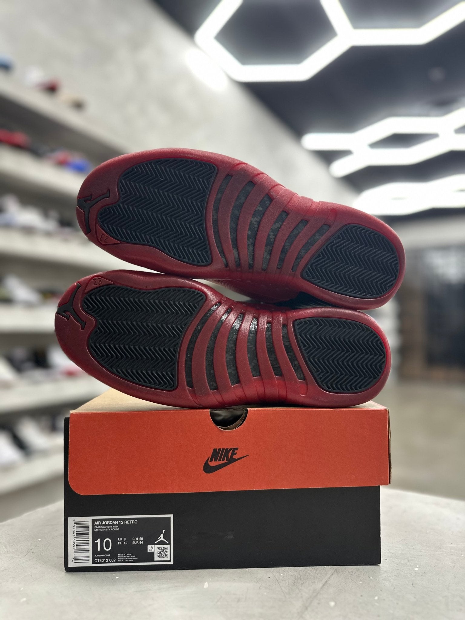 Jordan 12 Retro Flu Game Sz 10 (PREOWNED) - Restock AveJordan 12 Retro Flu Game Sz 10 (PREOWNED)Restock AveRestock Ave10Restock Ave