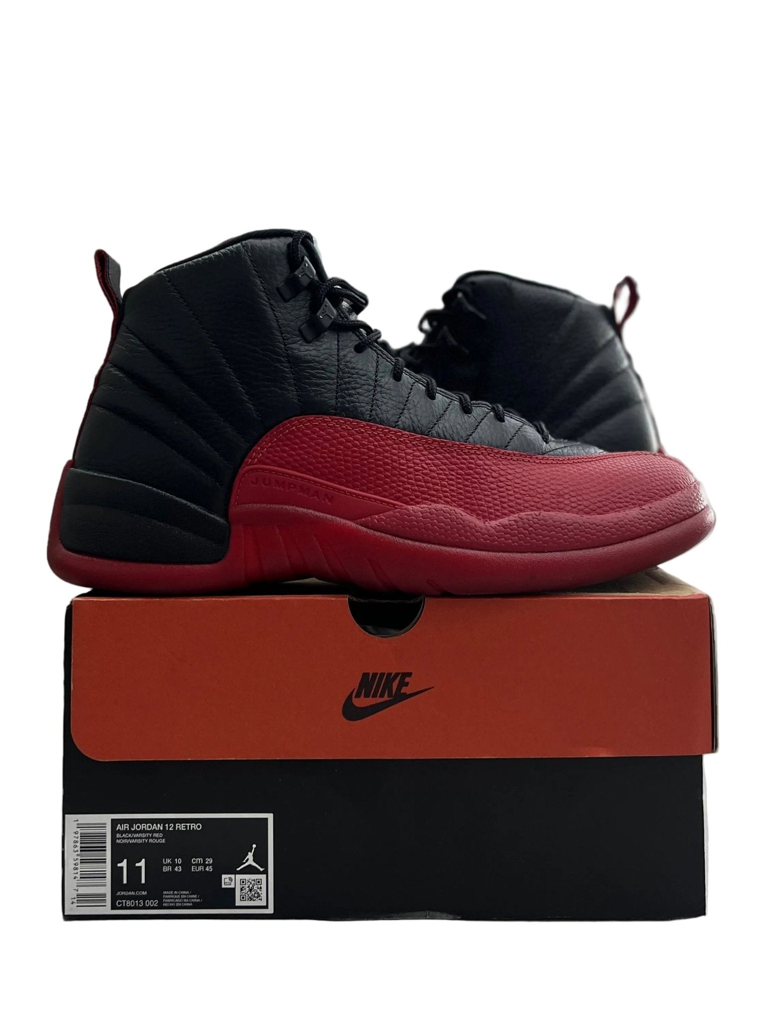 Jordan 12 Retro Flu Game Sz 11 (PREOWNED) - Restock AveJordan 12 Retro Flu Game Sz 11 (PREOWNED)Restock AveRestock Ave1112719987Restock Ave