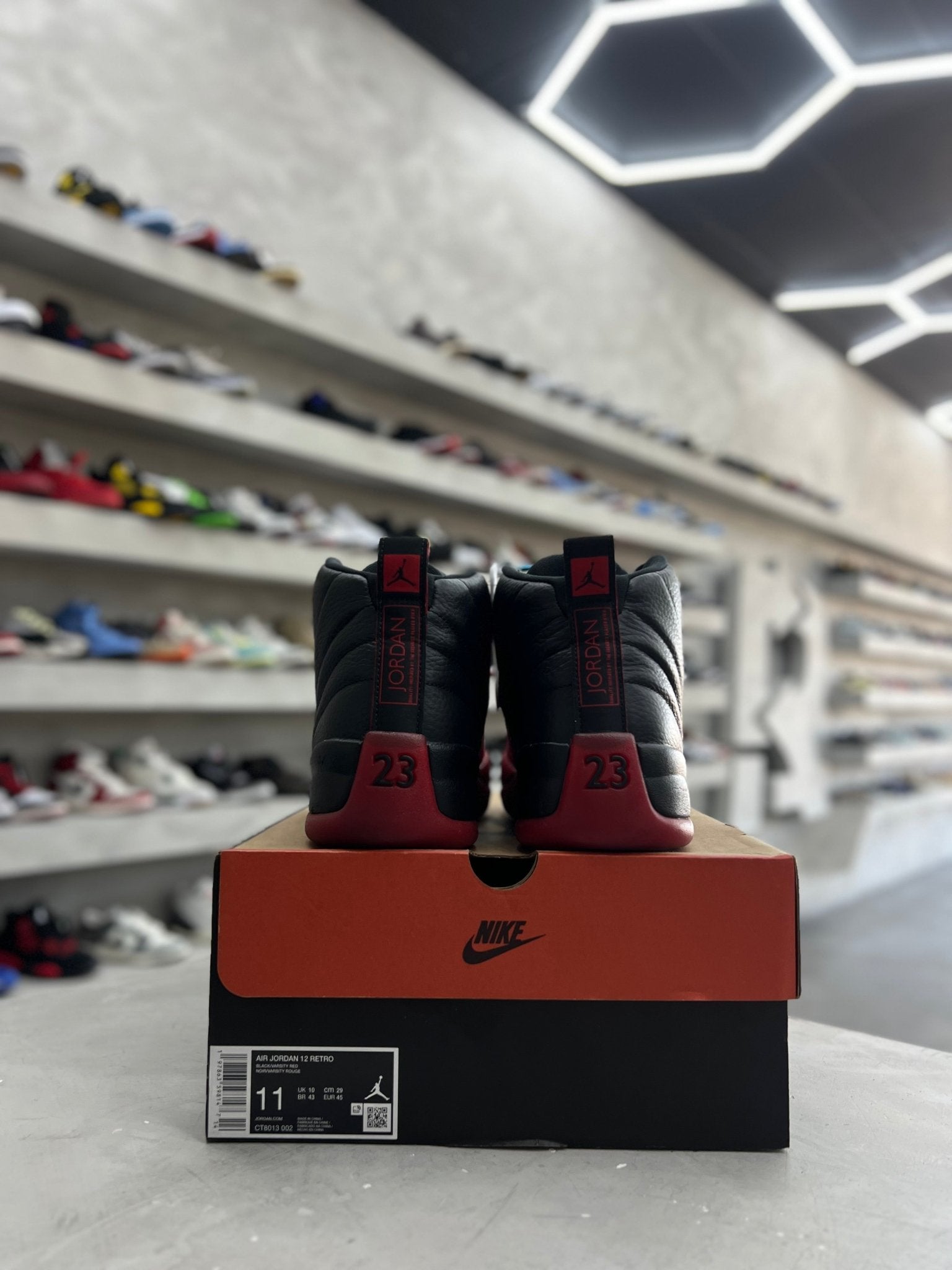 Jordan 12 Retro Flu Game Sz 11 (PREOWNED) - Restock AveJordan 12 Retro Flu Game Sz 11 (PREOWNED)Restock AveRestock Ave1112719987Restock Ave