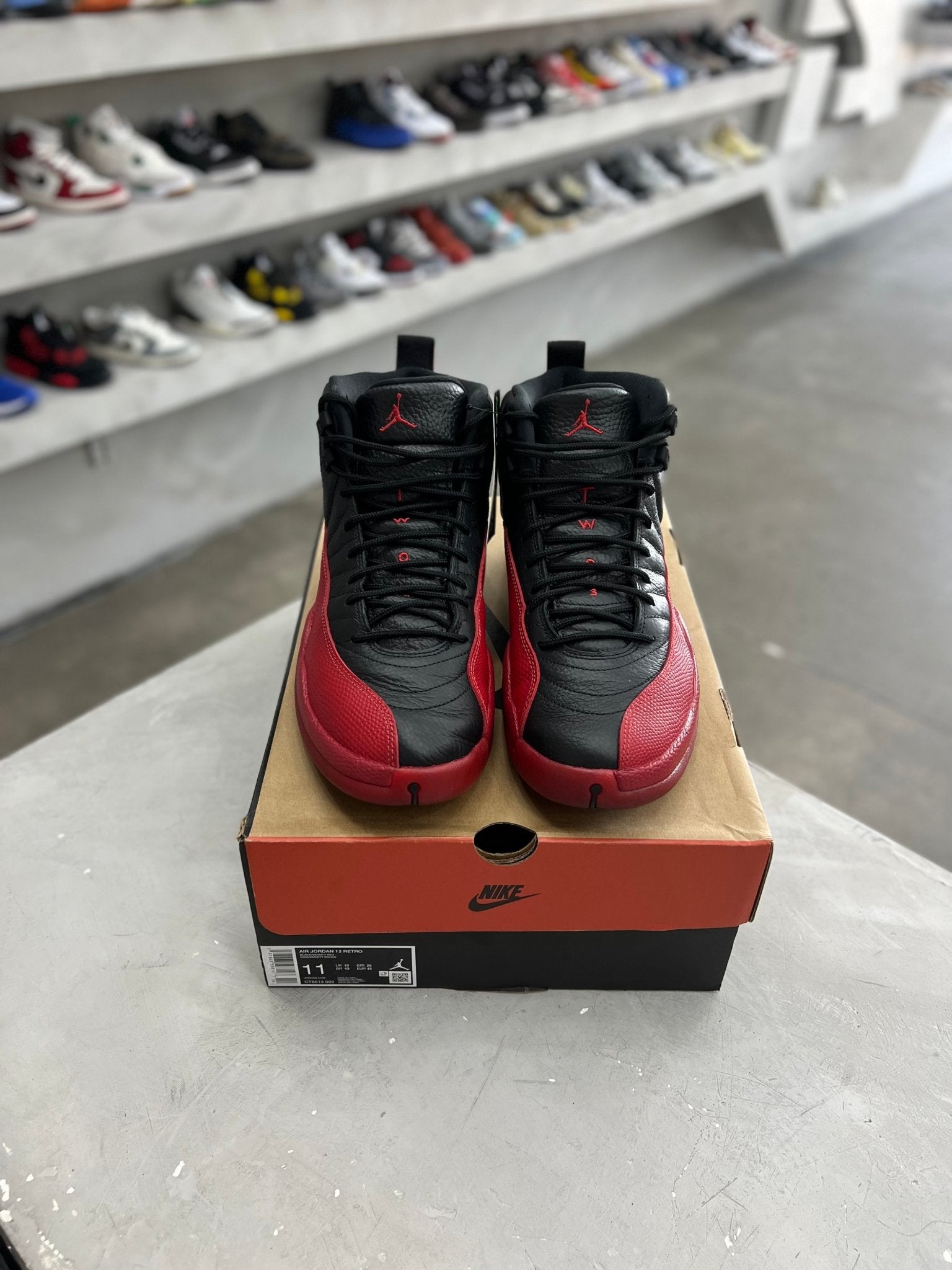Jordan 12 Retro Flu Game Sz 11 (PREOWNED) - Restock AveJordan 12 Retro Flu Game Sz 11 (PREOWNED)Restock AveRestock Ave1112719987Restock Ave