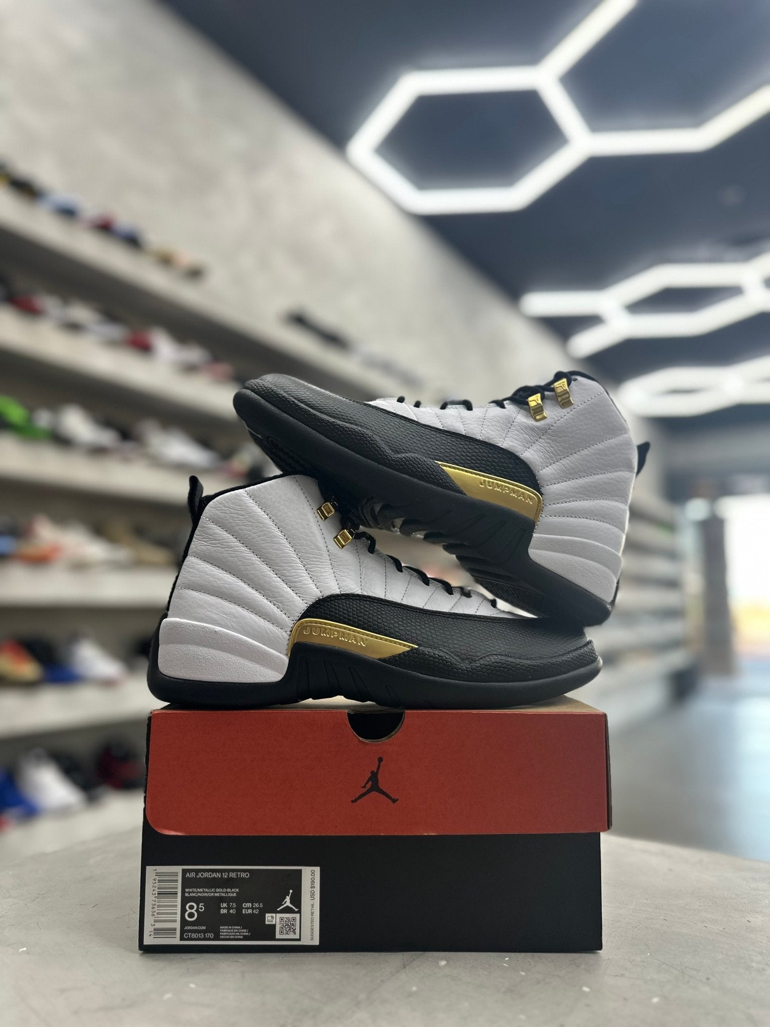 Jordan 12 Retro Royalty Taxi Sz 8.5 (PREOWNED) - Restock AveJordan 12 Retro Royalty Taxi Sz 8.5 (PREOWNED)Restock AveRestock Ave8.5Restock Ave