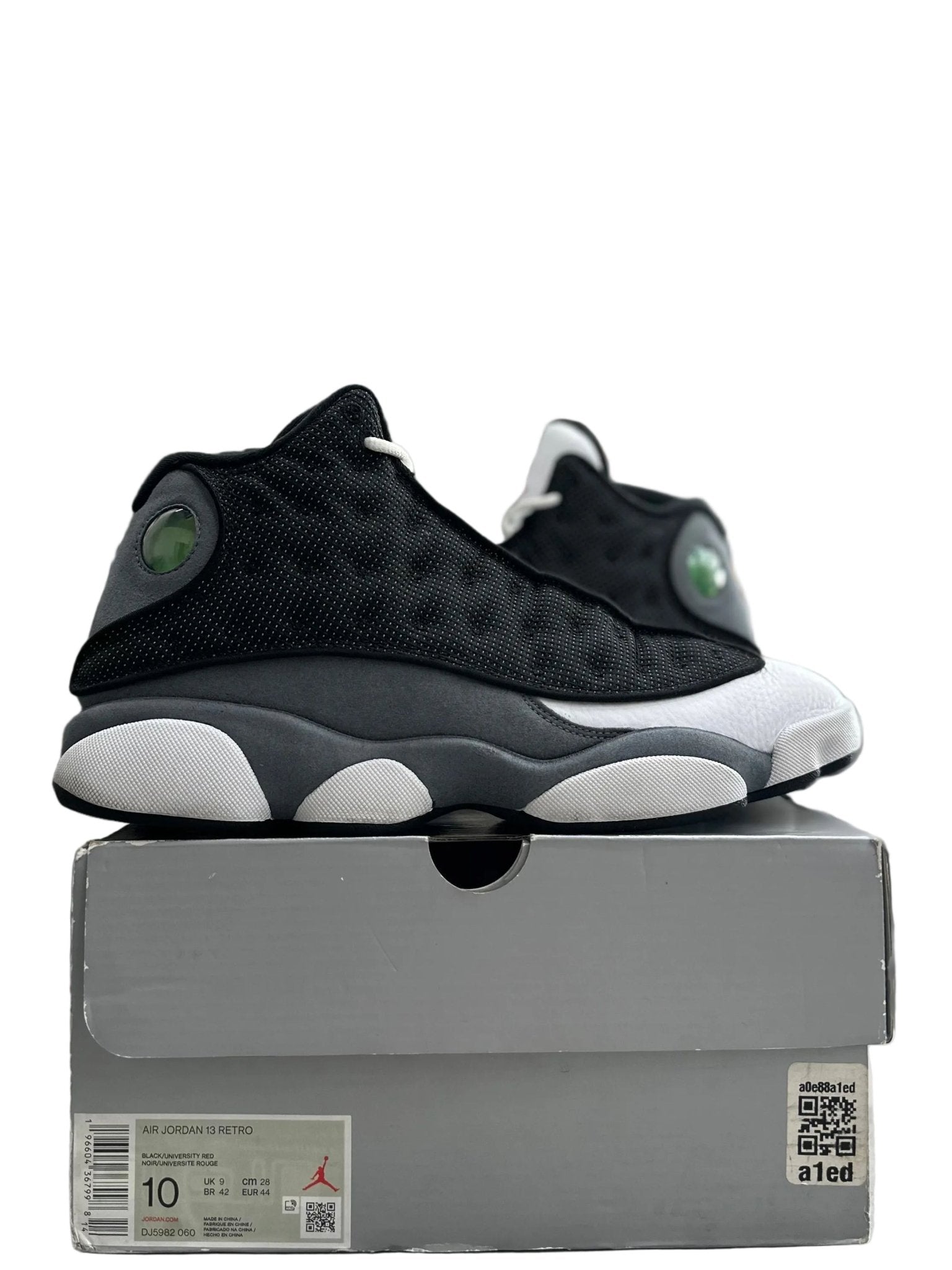 Jordan 13 Retro Black Flint Sz 10 (PREOWNED) - Restock AveJordan 13 Retro Black Flint Sz 10 (PREOWNED)Restock AveRestock Ave10Restock Ave