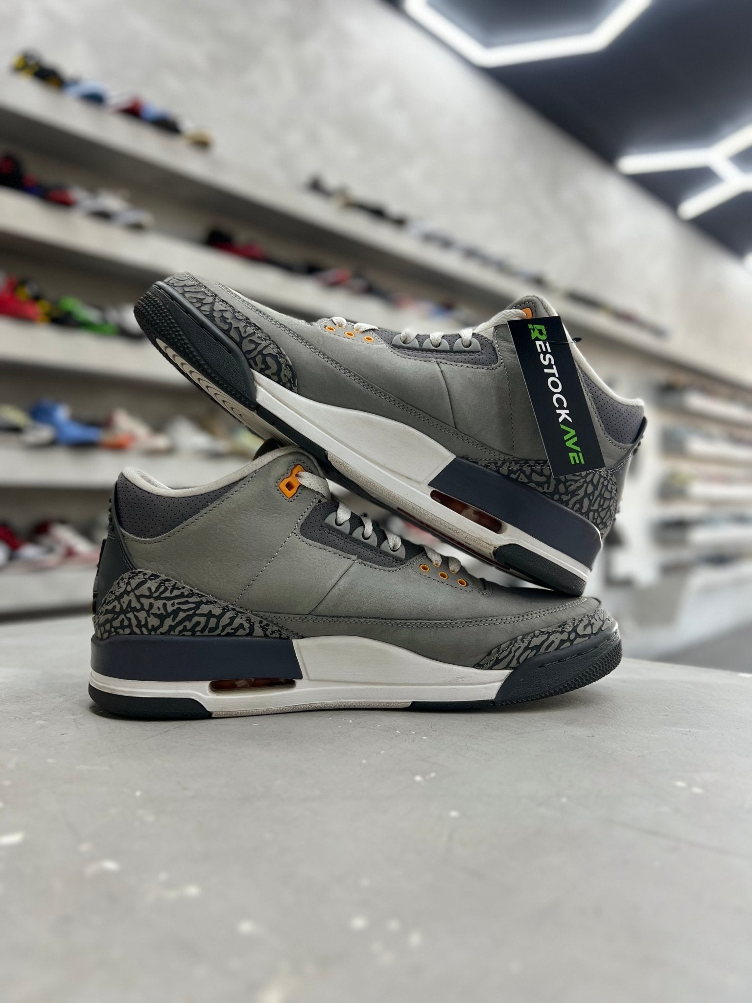 Jordan 3 Retro Cool Grey Sz 11.5 (PREOWNED)(NO BOX) - Restock AveJordan 3 Retro Cool Grey Sz 11.5 (PREOWNED)(NO BOX)Restock AveRestock Ave11.5Restock Ave