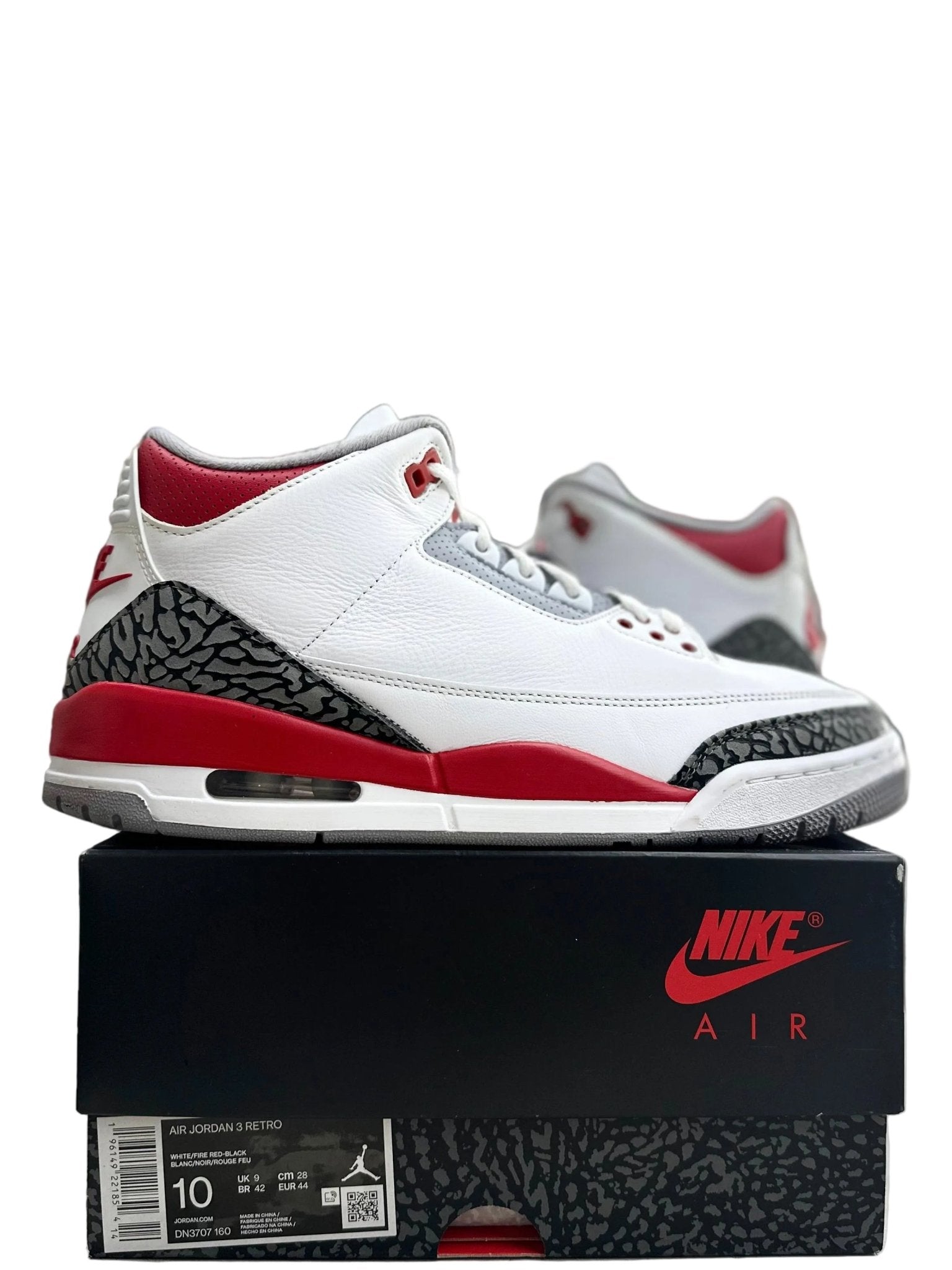Jordan 3 Retro Fire Red Sz 10 (PREOWNED) - Restock AveJordan 3 Retro Fire Red Sz 10 (PREOWNED)Restock AveRestock Ave1071533171Restock Ave