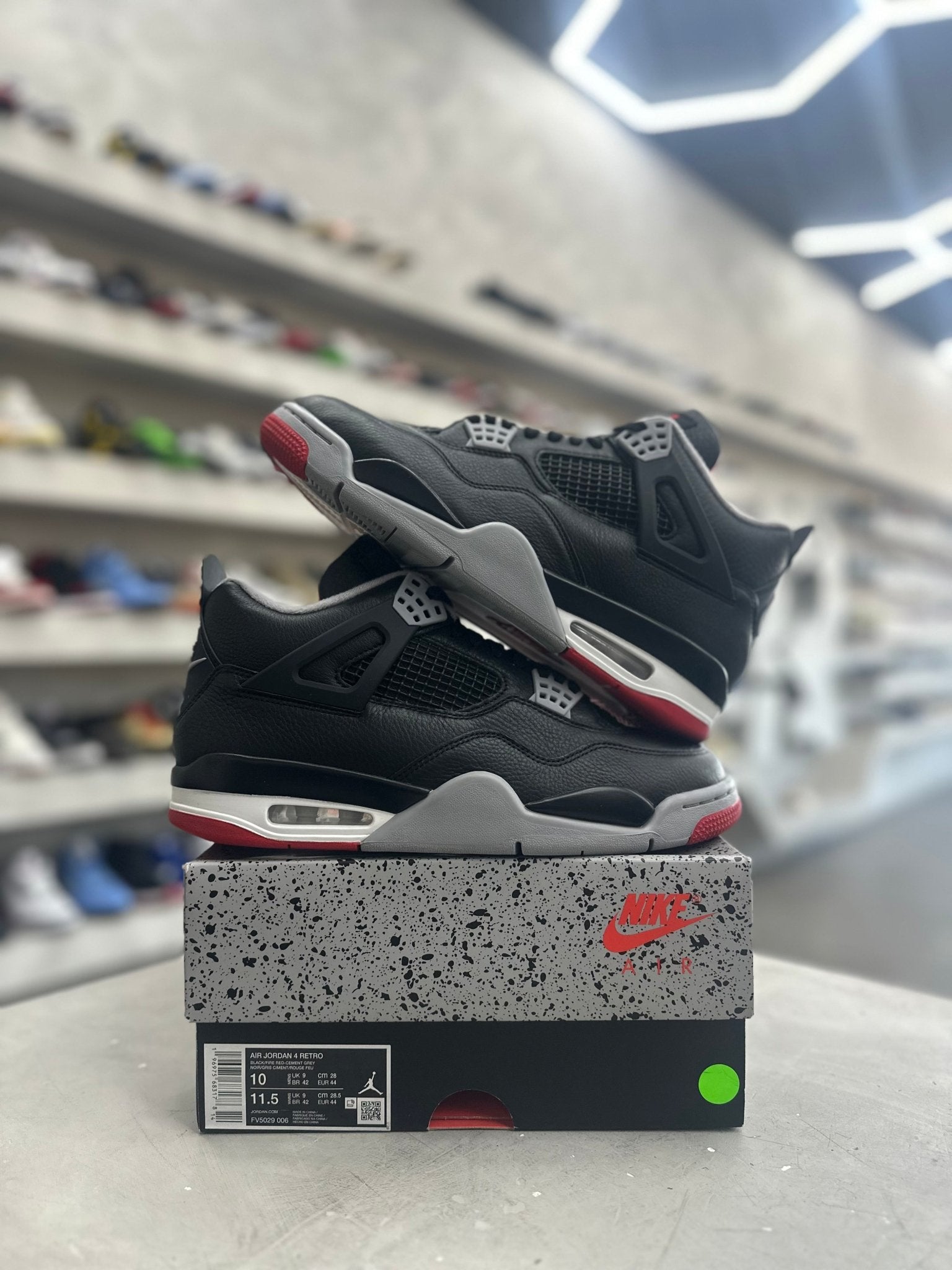 Jordan 4 Retro Bred Reimagined Sz 10 (PREOWNED) - Restock AveJordan 4 Retro Bred Reimagined Sz 10 (PREOWNED)Restock AveRestock Ave10Restock Ave