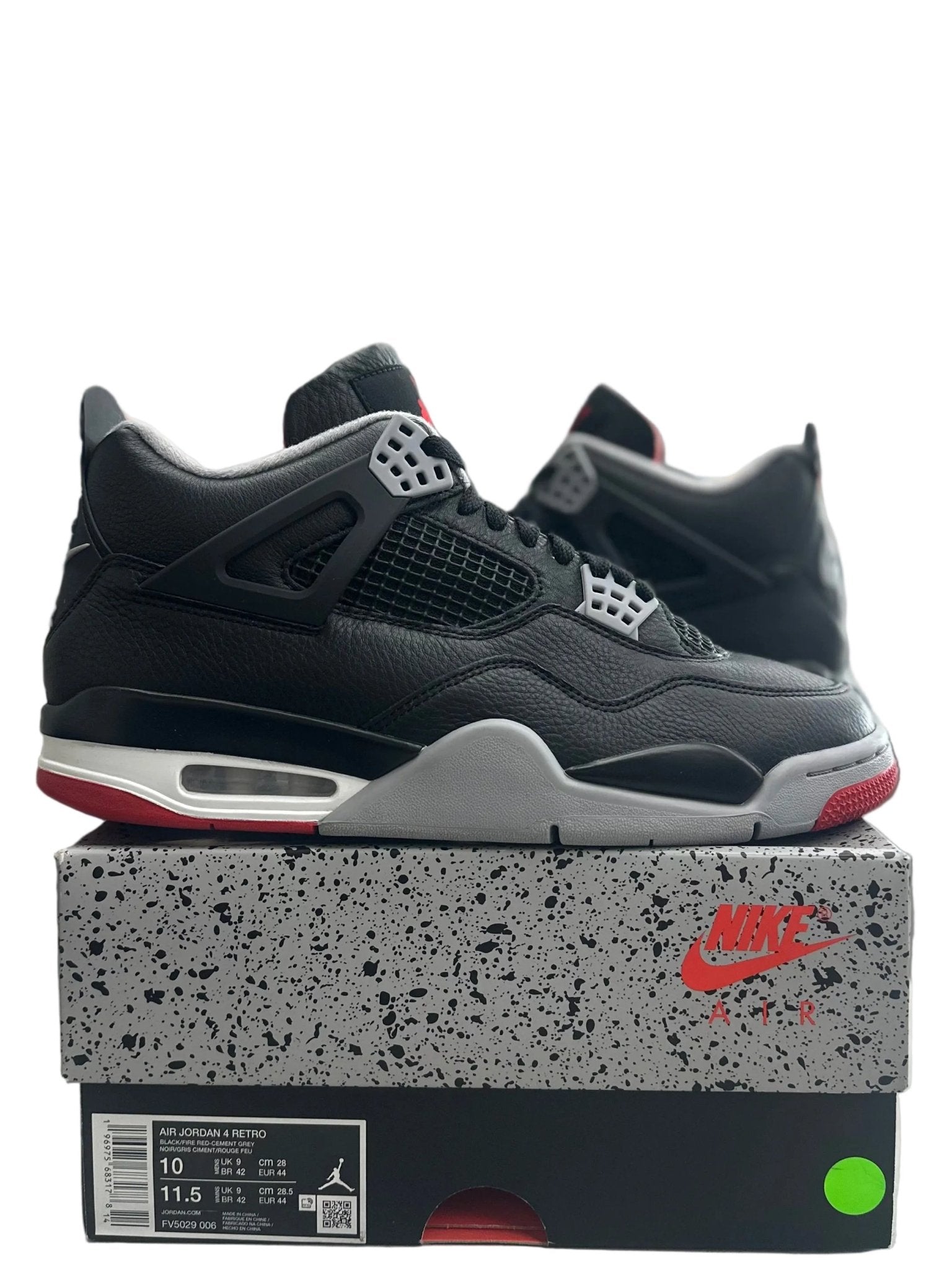 Jordan 4 Retro Bred Reimagined Sz 10 (PREOWNED) - Restock AveJordan 4 Retro Bred Reimagined Sz 10 (PREOWNED)Restock AveRestock Ave10Restock Ave