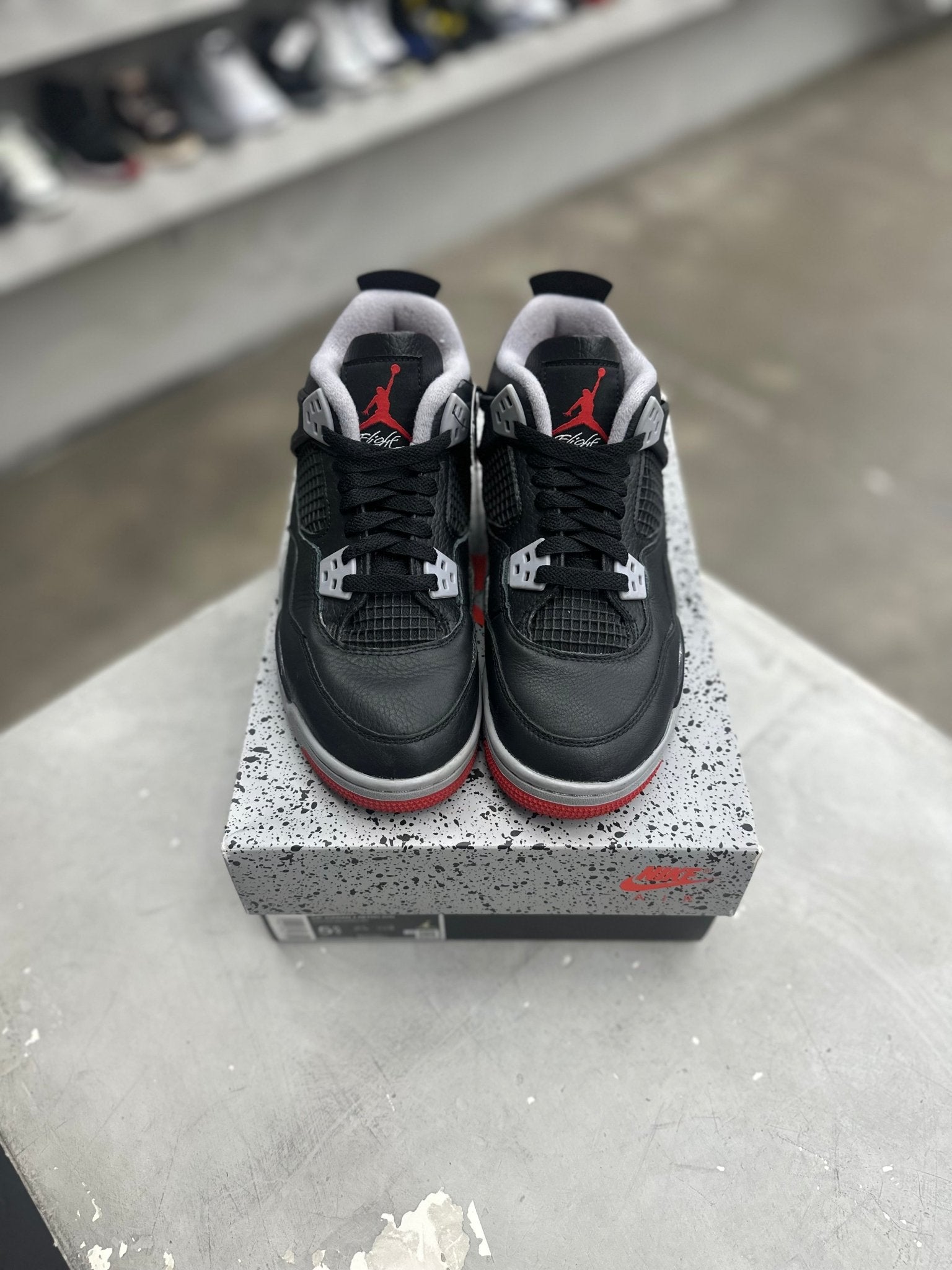 Jordan 4 Retro Bred Reimagined Sz 5.5 (PREOWNED) - Restock AveJordan 4 Retro Bred Reimagined Sz 5.5 (PREOWNED)Restock AveRestock Ave5.5Restock Ave