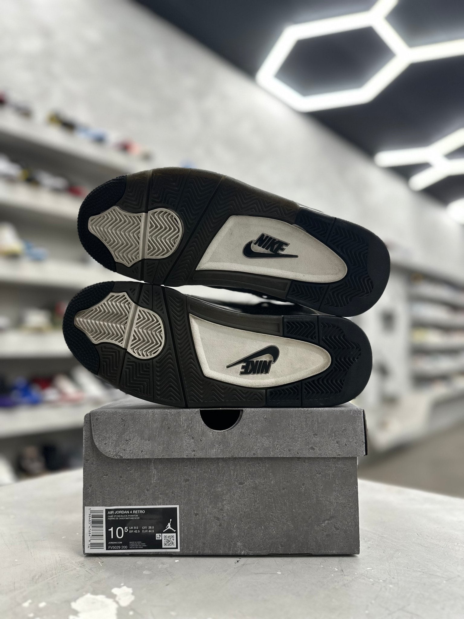 Jordan 4 Retro Cave Stone as 10.5 (PREOWNED) - Restock AveJordan 4 Retro Cave Stone as 10.5 (PREOWNED)Restock AveRestock Ave10.525605491Restock Ave