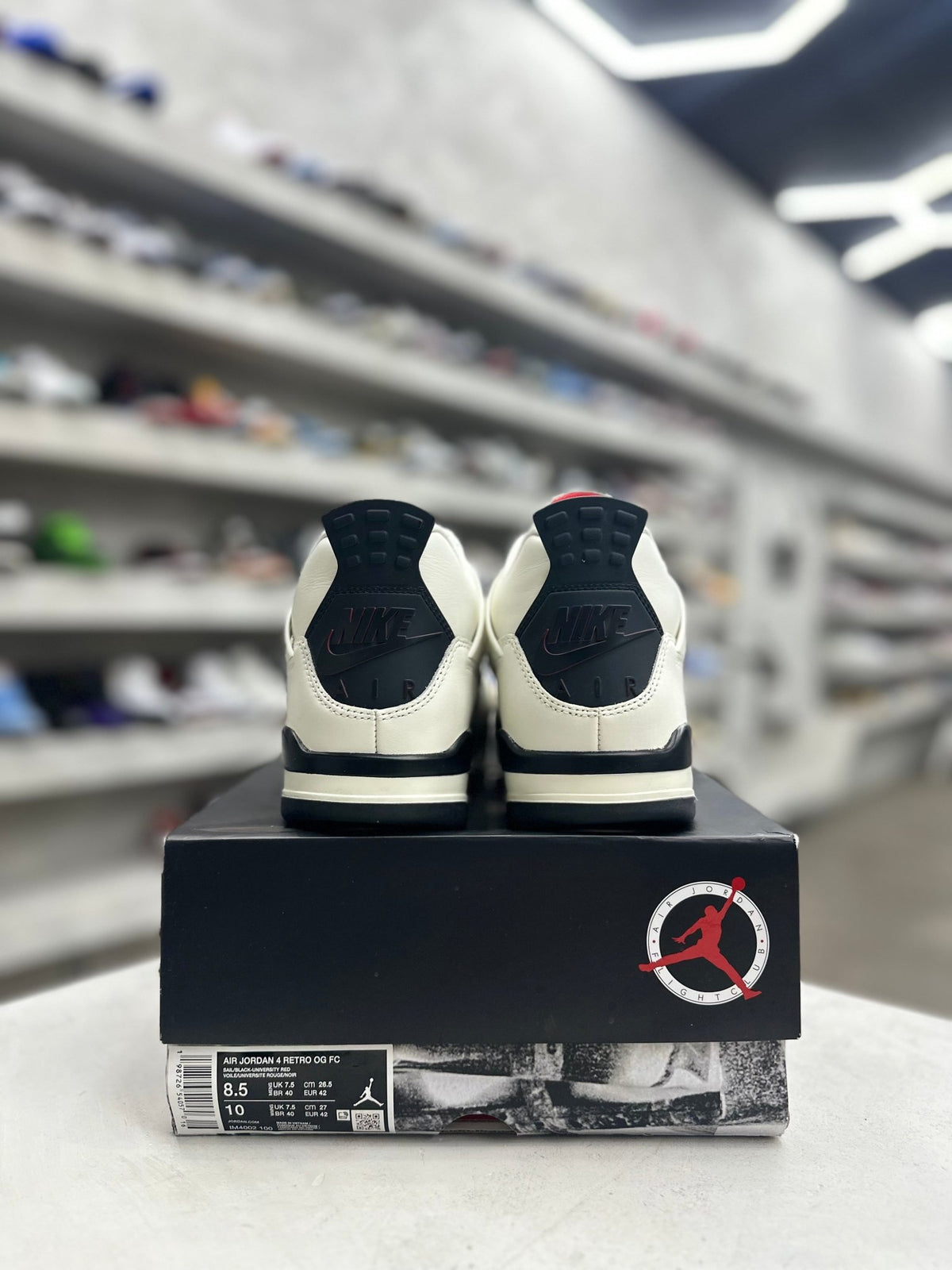 Jordan 4 Retro Flight Club Sz 8.5 (PREOWNED) - Restock AveJordan 4 Retro Flight Club Sz 8.5 (PREOWNED)Restock AveRestock Ave8.537221235Restock Ave