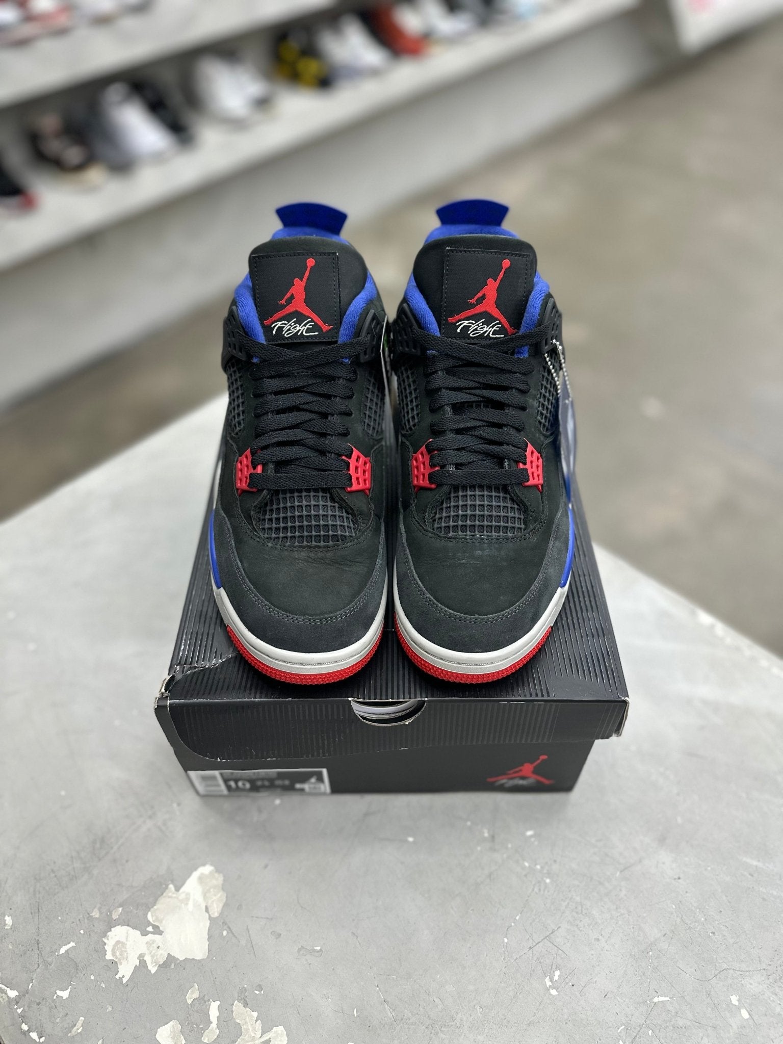 Jordan 4 Retro Rare Air (White Lettering) Sz 10 (PREOWNED) - Restock AveJordan 4 Retro Rare Air (White Lettering) Sz 10 (PREOWNED)Restock AveRestock Ave10Restock Ave