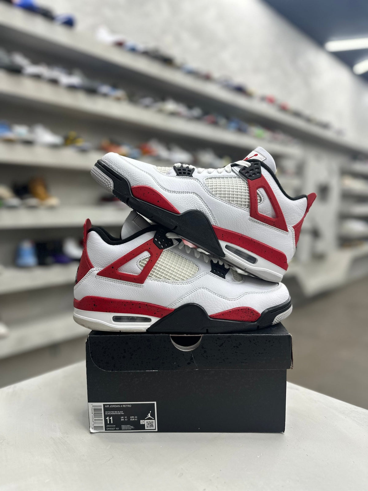 Jordan 4 Retro Red Cement Sz 11 (PREOWNED) - Restock AveJordan 4 Retro Red Cement Sz 11 (PREOWNED)Restock AveRestock Ave11Restock Ave