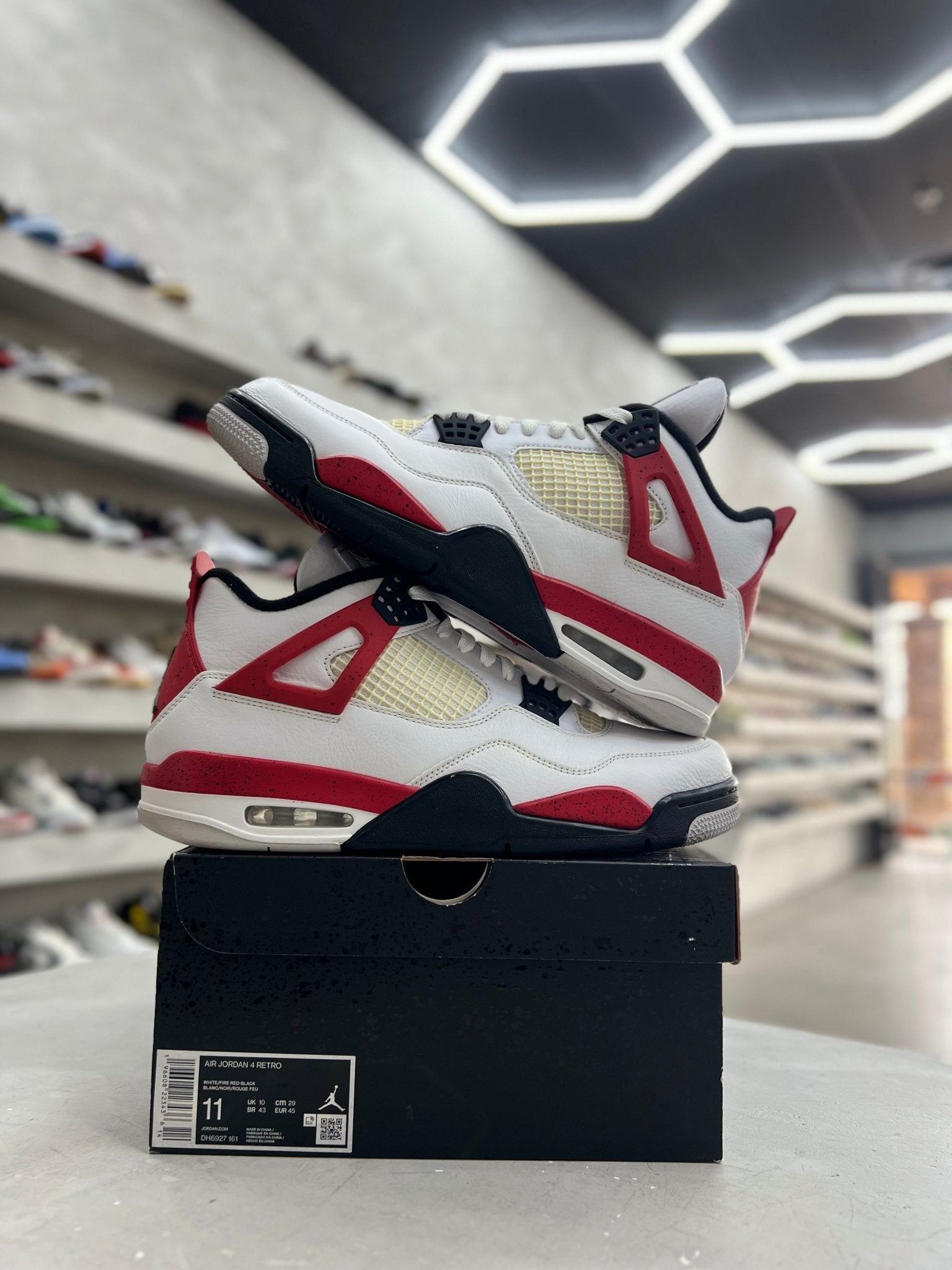 Jordan 4 Retro Red Cement Sz 11 (PREOWNED) - Restock AveJordan 4 Retro Red Cement Sz 11 (PREOWNED)Restock AveRestock Ave11Restock Ave