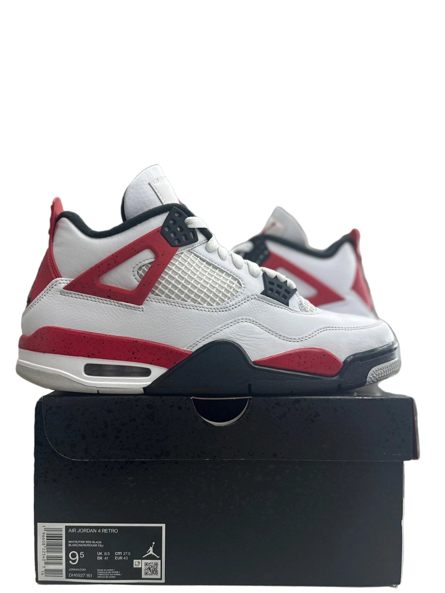 Jordan 4 Retro Red Cement Sz 9.5 (PREOWNED) - Restock AveJordan 4 Retro Red Cement Sz 9.5 (PREOWNED)Restock AveRestock Ave9.539335795Restock Ave