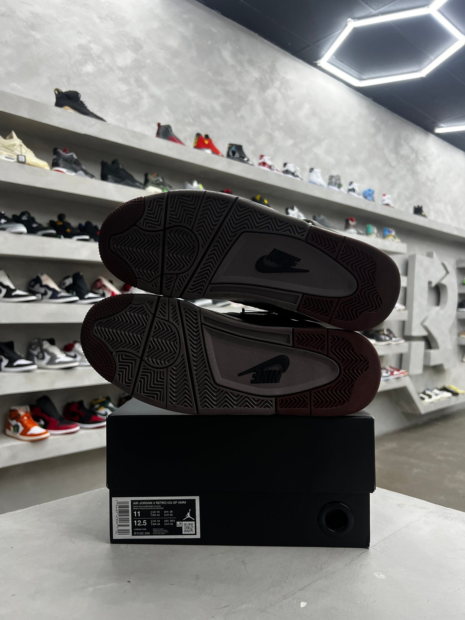 Jordan 4 Retro SP A Ma Maniére Dark Mocha Sz 11 (PREOWNED) - Restock AveJordan 4 Retro SP A Ma Maniére Dark Mocha Sz 11 (PREOWNED)Restock AveRestock Ave11Restock Ave