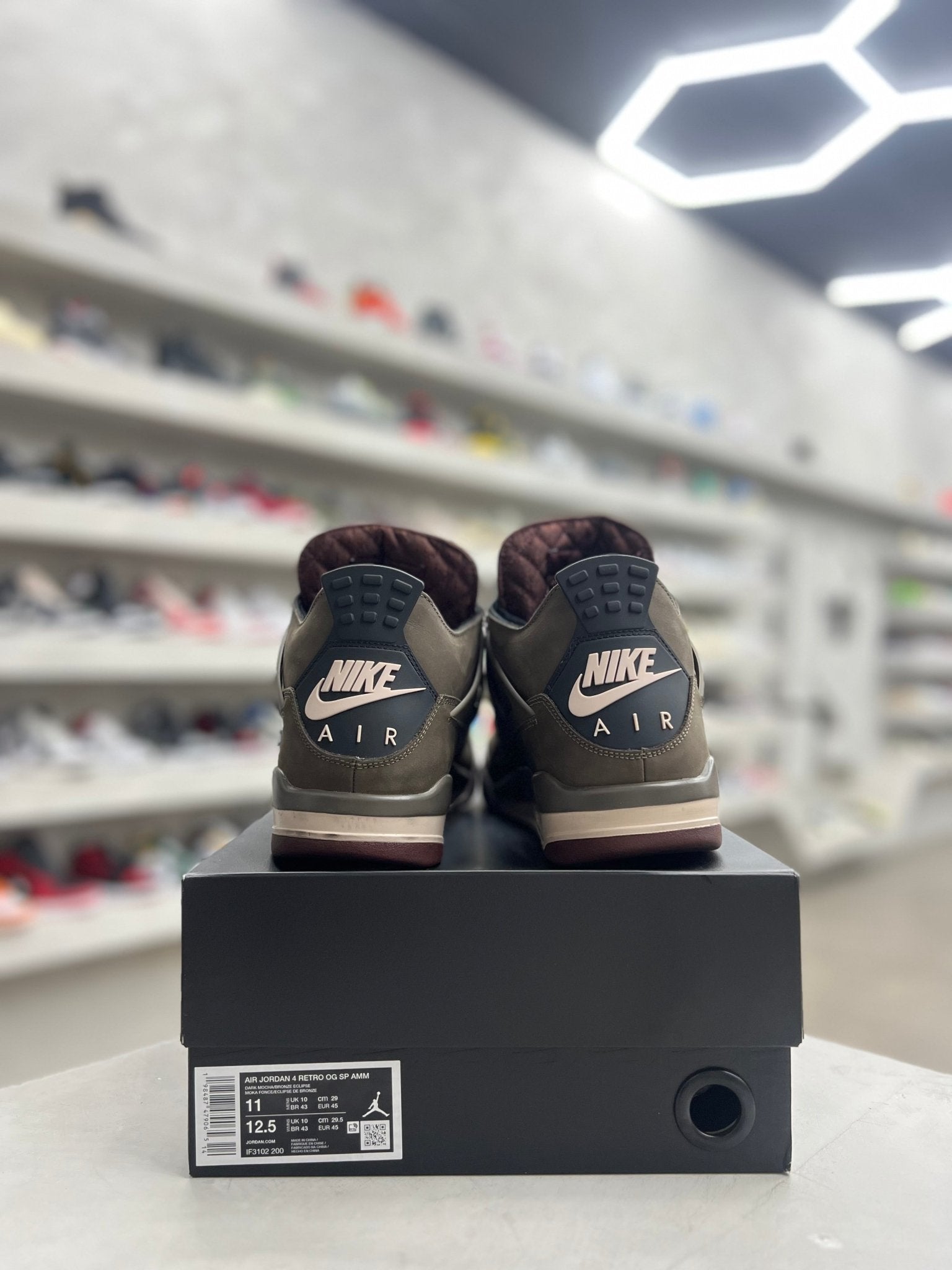 Jordan 4 Retro SP A Ma Maniére Dark Mocha Sz 11 (PREOWNED) - Restock AveJordan 4 Retro SP A Ma Maniére Dark Mocha Sz 11 (PREOWNED)Restock AveRestock Ave11Restock Ave