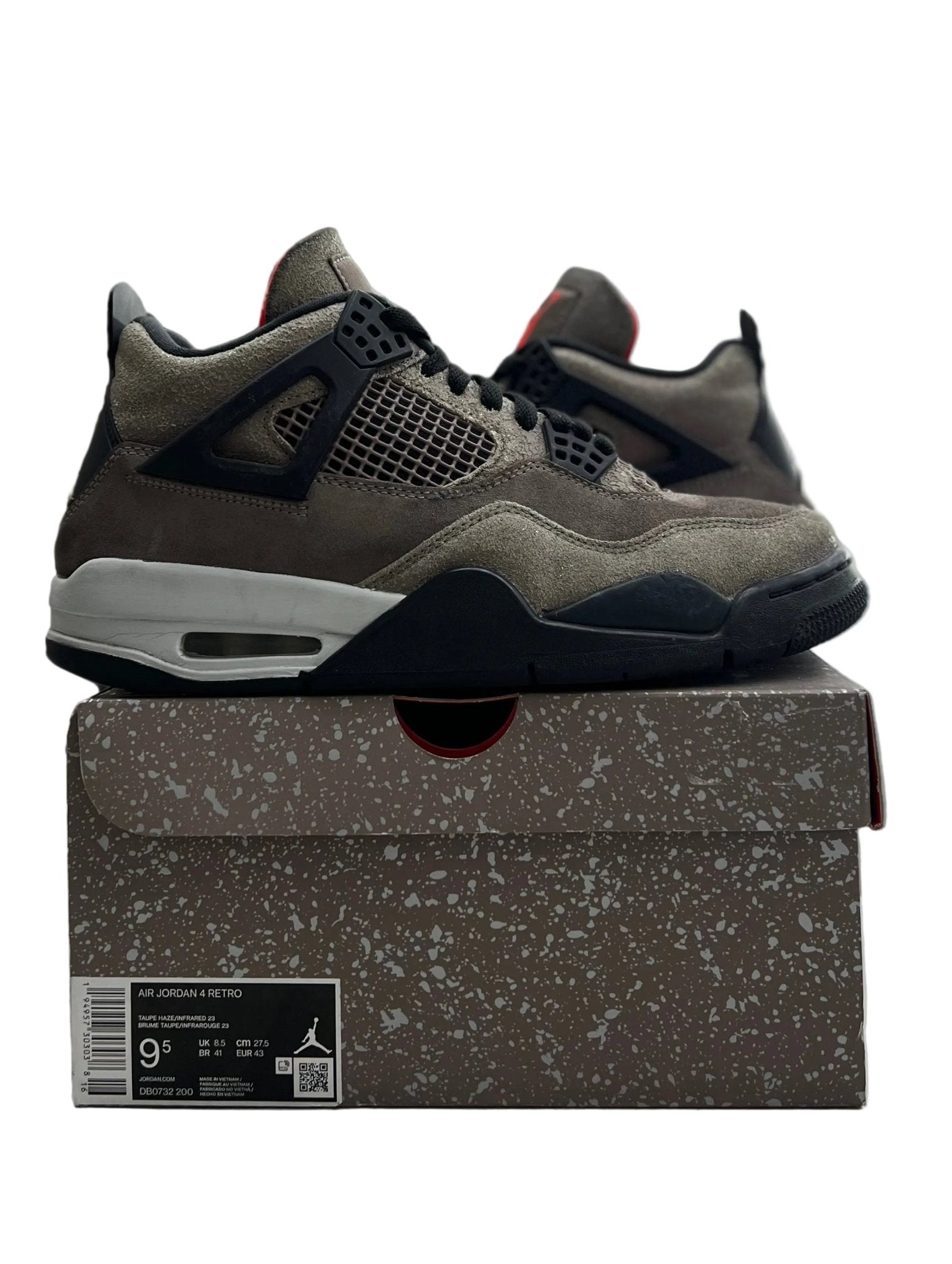 Jordan 4 Retro Taupe Haze Sz 9.5 (PREOWNED) - Restock AveJordan 4 Retro Taupe Haze Sz 9.5 (PREOWNED)Restock AveRestock Ave9.5Restock Ave