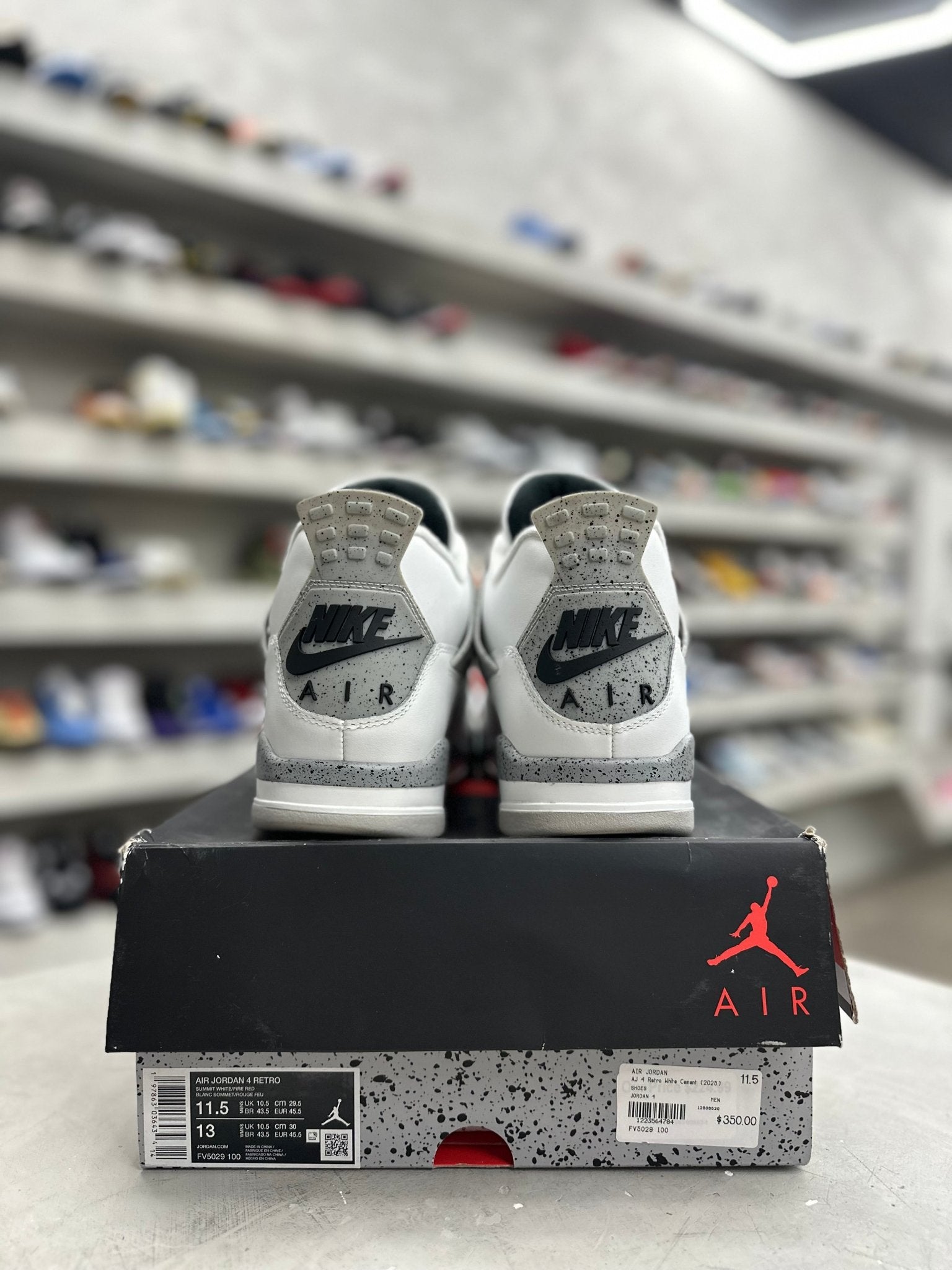 Jordan 4 Retro White Cement Sz 11.5 (PREOWNED) - Restock AveJordan 4 Retro White Cement Sz 11.5 (PREOWNED)Restock AveRestock Ave11.5Restock Ave