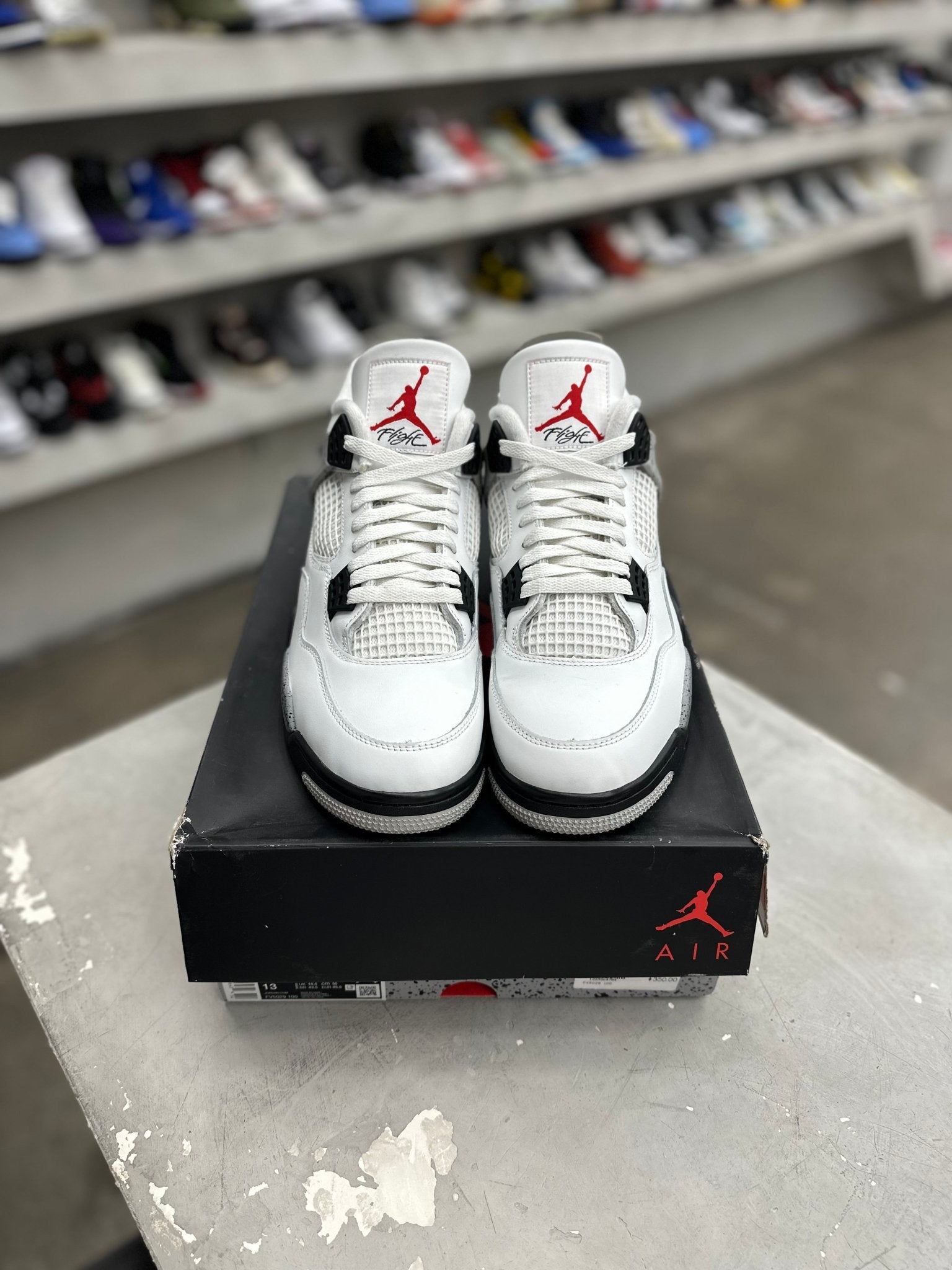 Jordan 4 Retro White Cement Sz 11.5 (PREOWNED) - Restock AveJordan 4 Retro White Cement Sz 11.5 (PREOWNED)Restock AveRestock Ave11.5Restock Ave