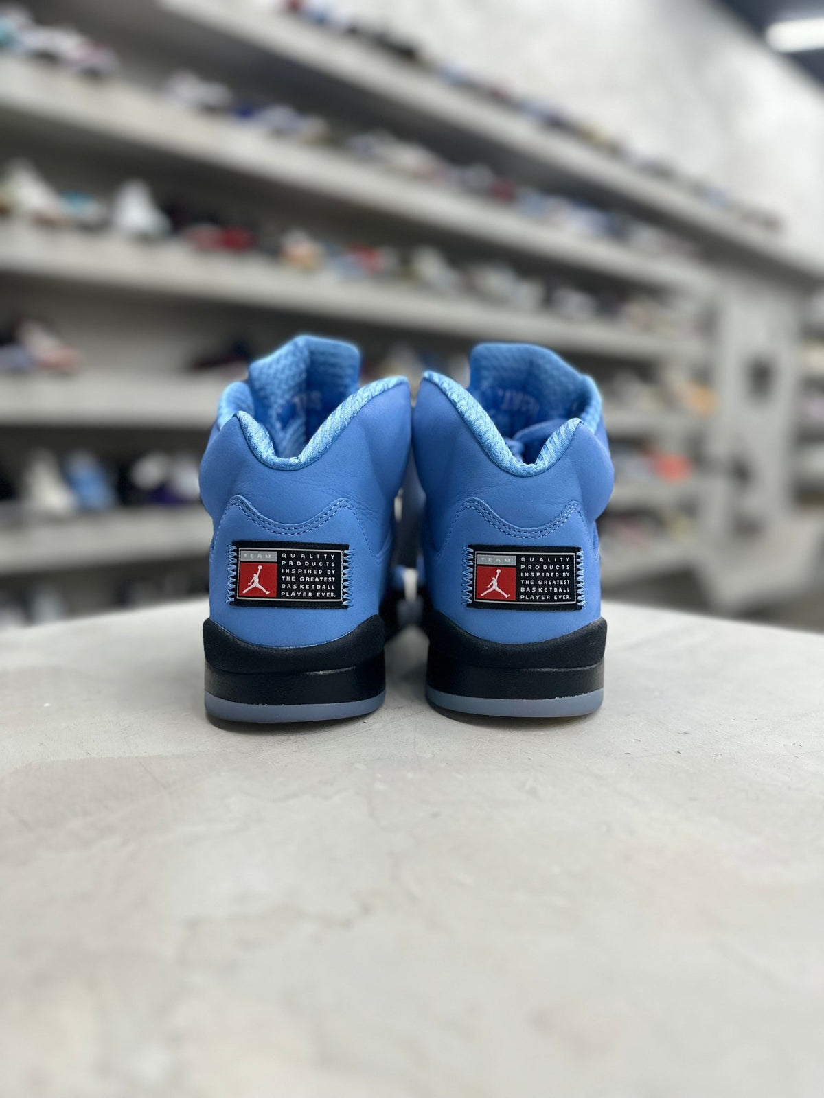 Jordan 5 Retro UNC University Blue Sz 11.5 (PREOWNED)(NO BOX) - Restock AveJordan 5 Retro UNC University Blue Sz 11.5 (PREOWNED)(NO BOX)Restock AveRestock Ave11.5Restock Ave