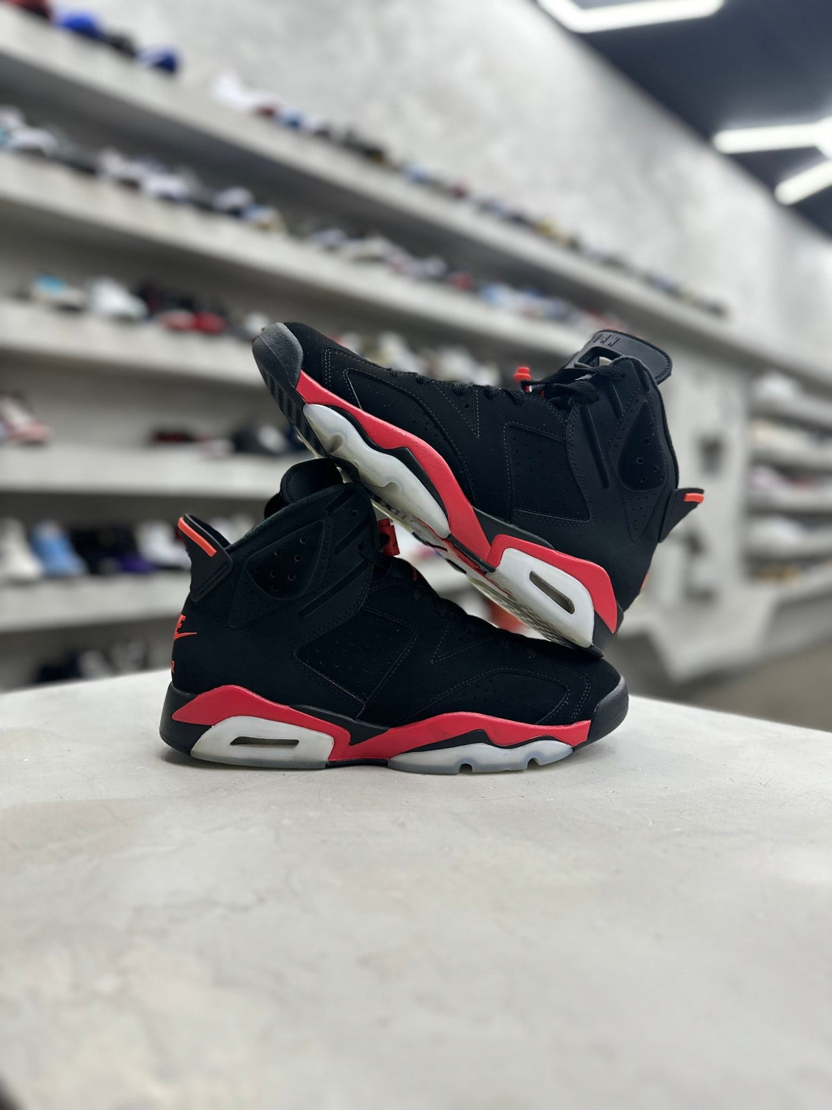 Jordan 6 Retro Infrared Salesman Sz 10 (PREOWNED) (NO BOX) - Restock AveJordan 6 Retro Infrared Salesman Sz 10 (PREOWNED) (NO BOX)Restock AveRestock Ave10Restock Ave