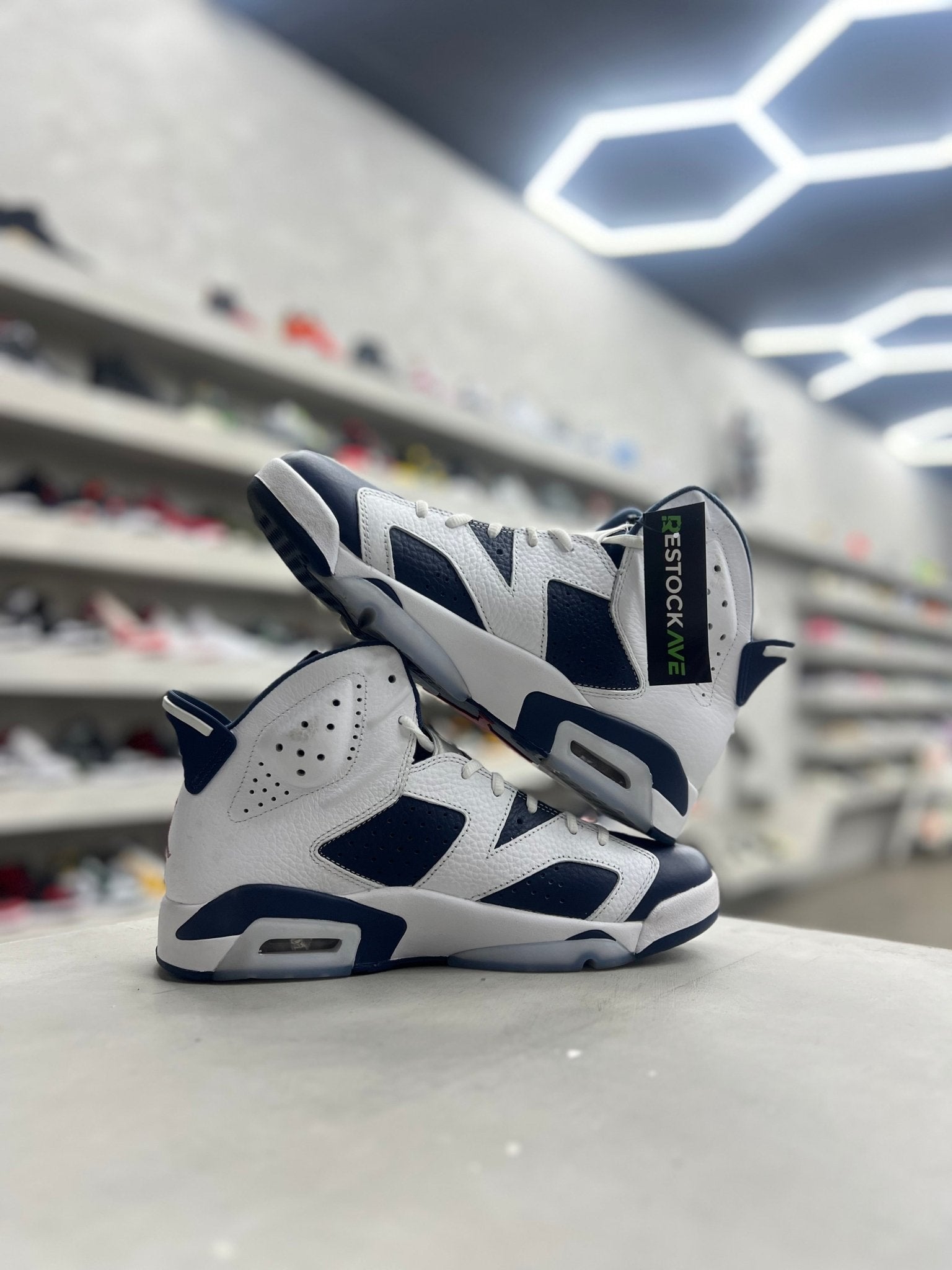 Jordan 6 Retro Olympic Sz 10 (PREOWNED) (NO BOX) - Restock AveJordan 6 Retro Olympic Sz 10 (PREOWNED) (NO BOX)Restock AveRestock Ave1005579635Restock Ave