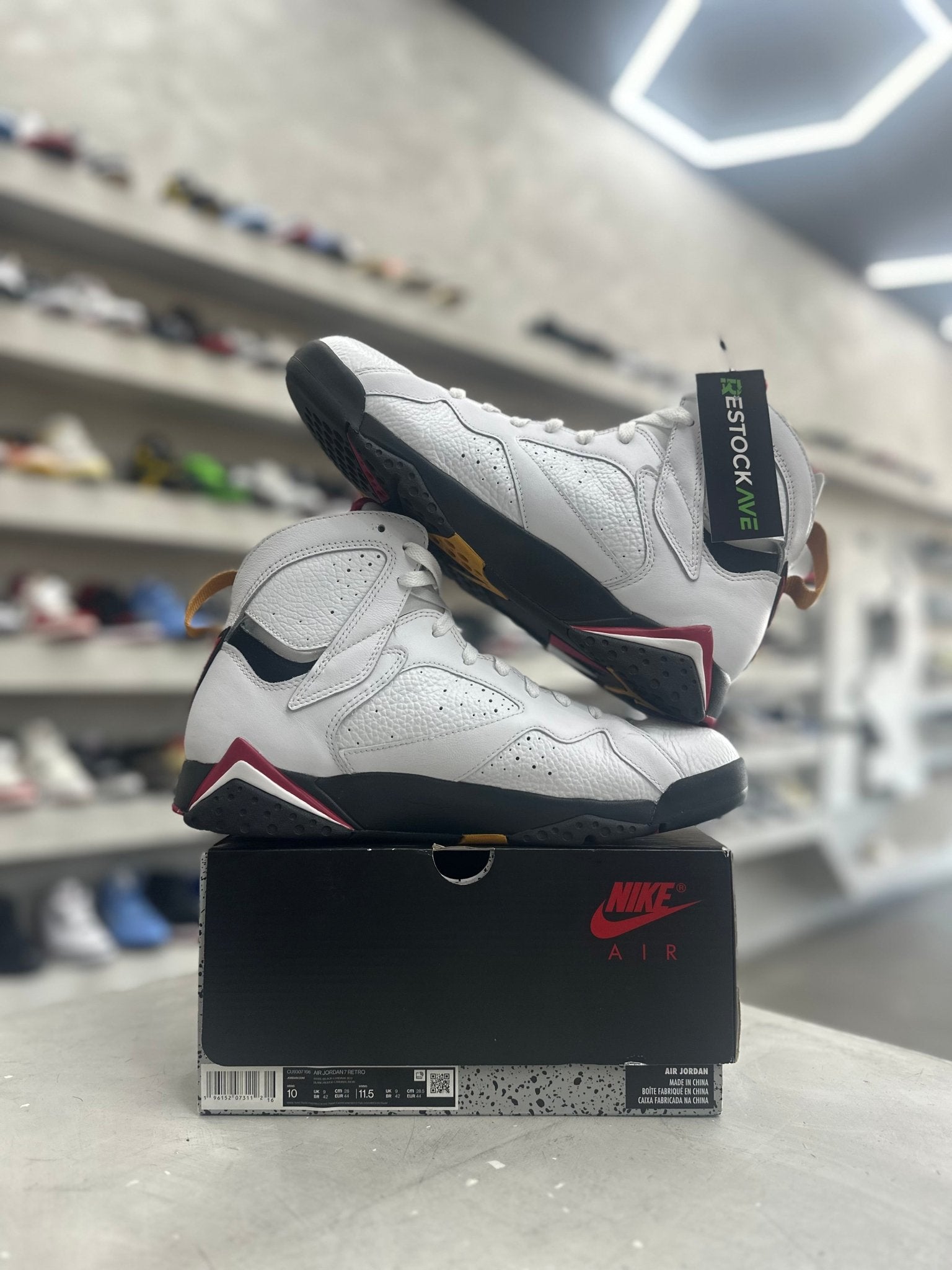 Jordan 7 Retro Cardinal Sz 10 (PREOWNED) - Restock AveJordan 7 Retro Cardinal Sz 10 (PREOWNED)Restock AveRestock Ave10Restock Ave