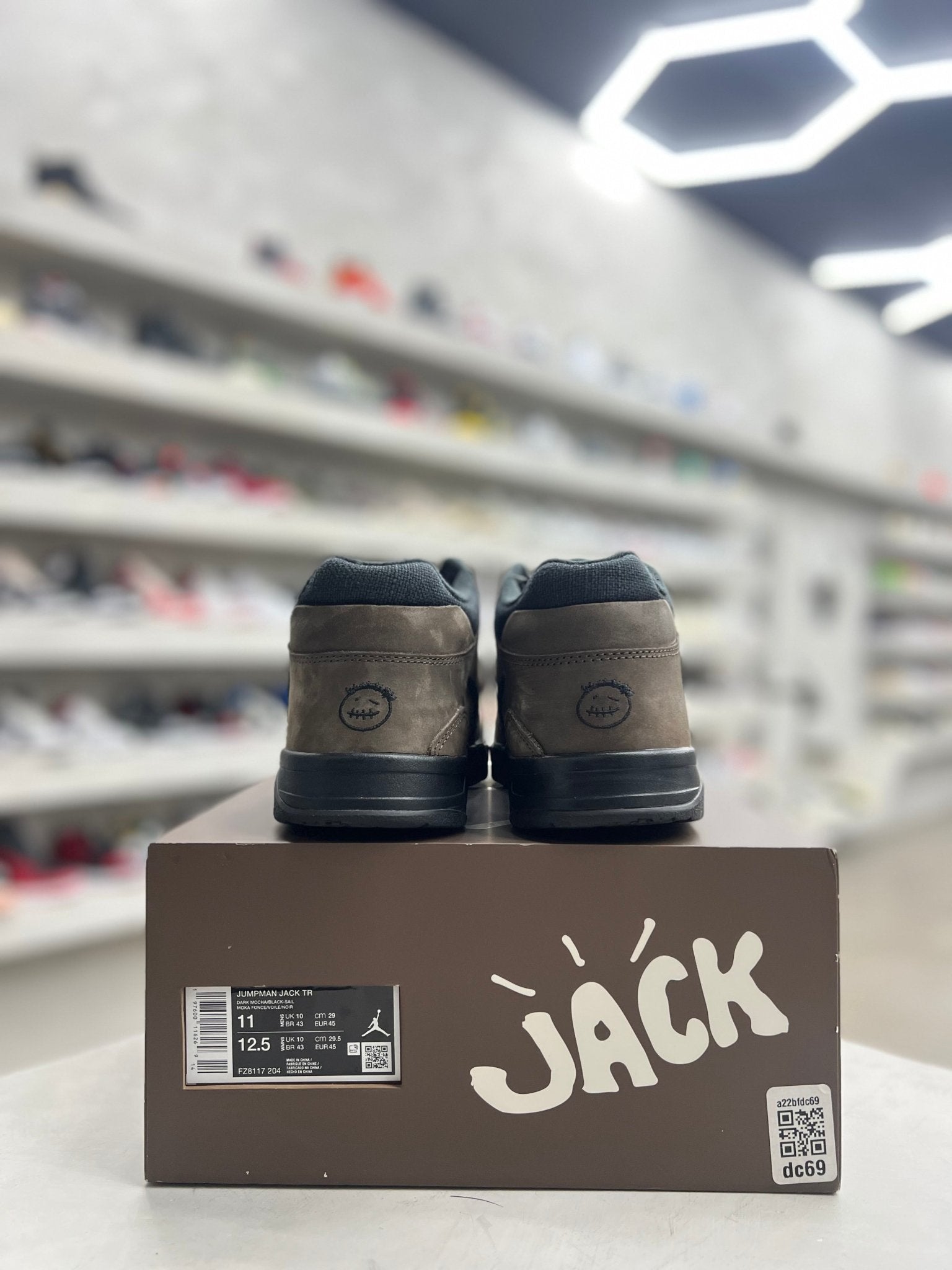Jordan Jumpman Jack TR Travis Scott Dark Mocha Sz 11 (PREOWNED) - Restock AveJordan Jumpman Jack TR Travis Scott Dark Mocha Sz 11 (PREOWNED)Restock AveRestock Ave11Restock Ave
