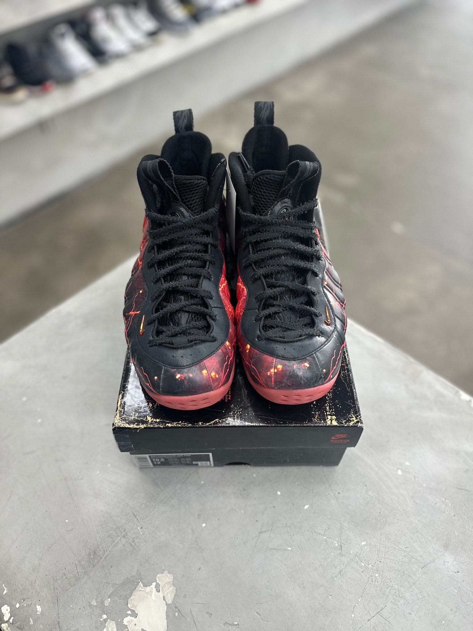 Nike Air Foamposite One Stranger Things Sz 10.5 (PREOWNED) - Restock AveNike Air Foamposite One Stranger Things Sz 10.5 (PREOWNED)Restock AveRestock Ave10.5Restock Ave