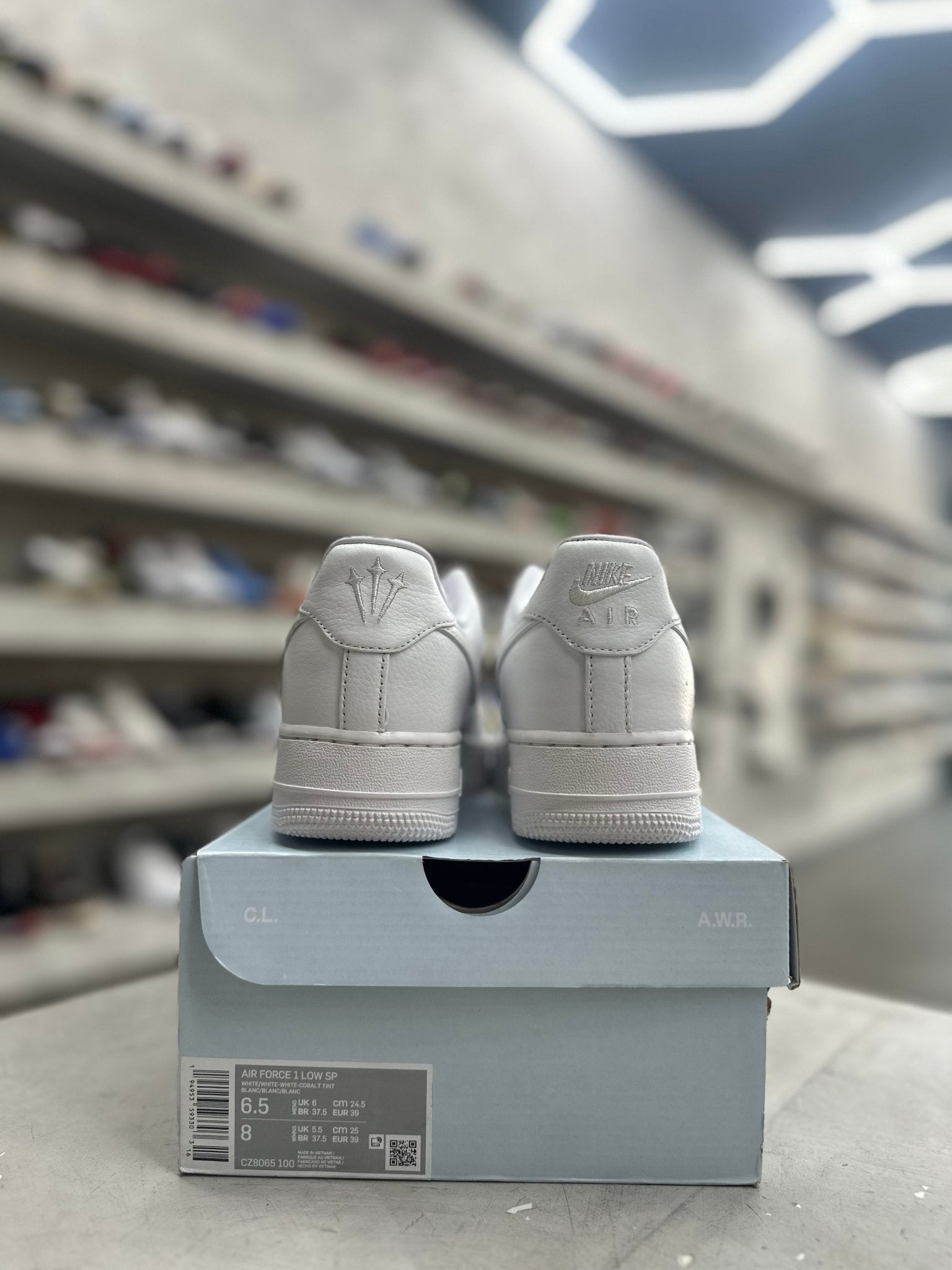 Nike Air Force 1 Low Drake NOCTA Certified Lover Boy Sz 6.5 (PREOWNED) - Restock AveNike Air Force 1 Low Drake NOCTA Certified Lover Boy Sz 6.5 (PREOWNED)Restock AveRestock Ave6.5Restock Ave